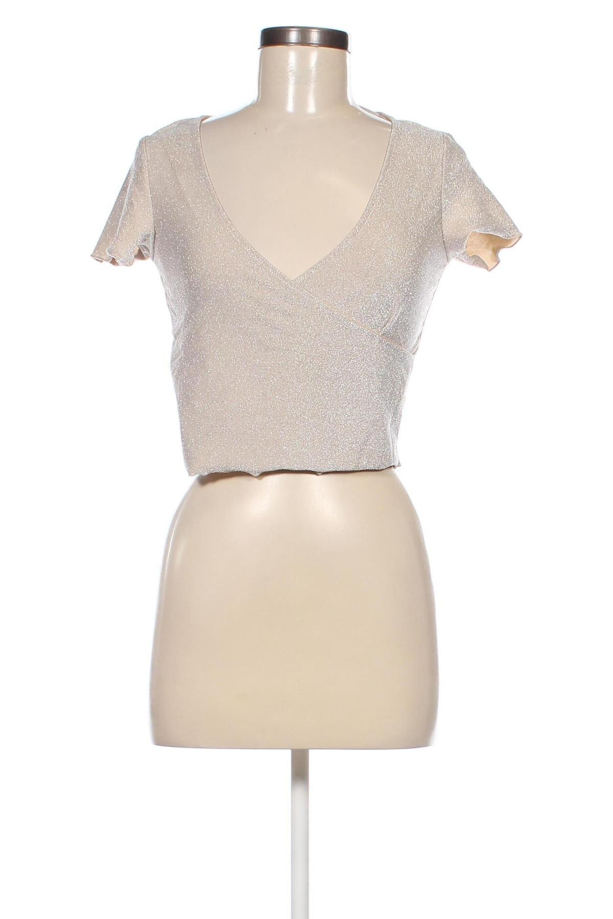 Damen Shirt H&M Divided, Größe S, Farbe Beige, Preis € 13,49