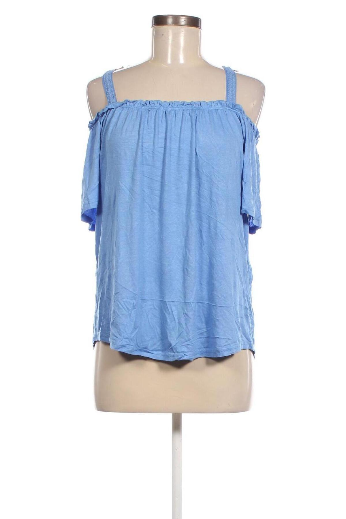 Damen Shirt Janina, Größe M, Farbe Blau, Preis € 3,29