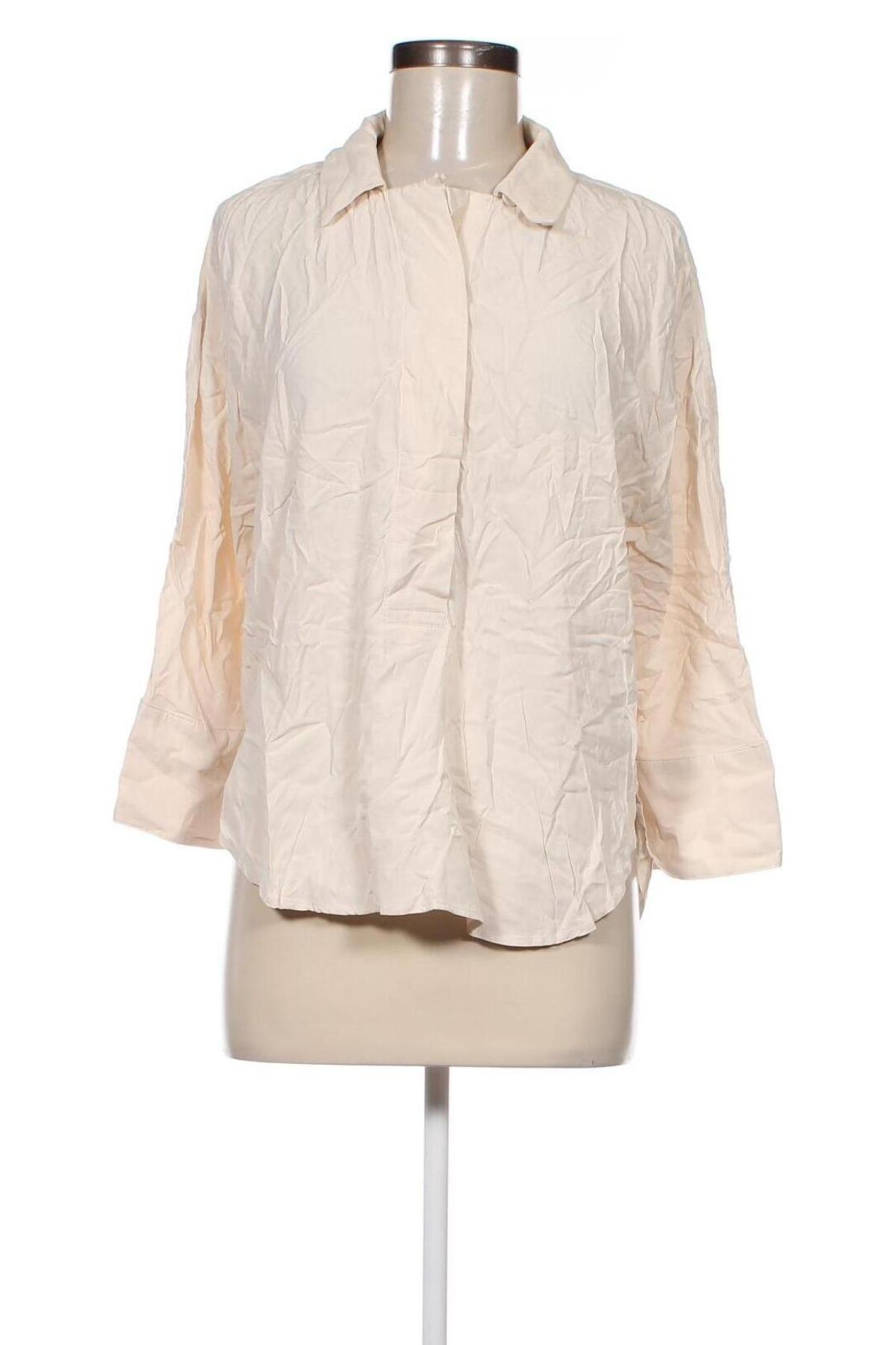 Damen Shirt Mango, Größe M, Farbe Beige, Preis 3,99 €