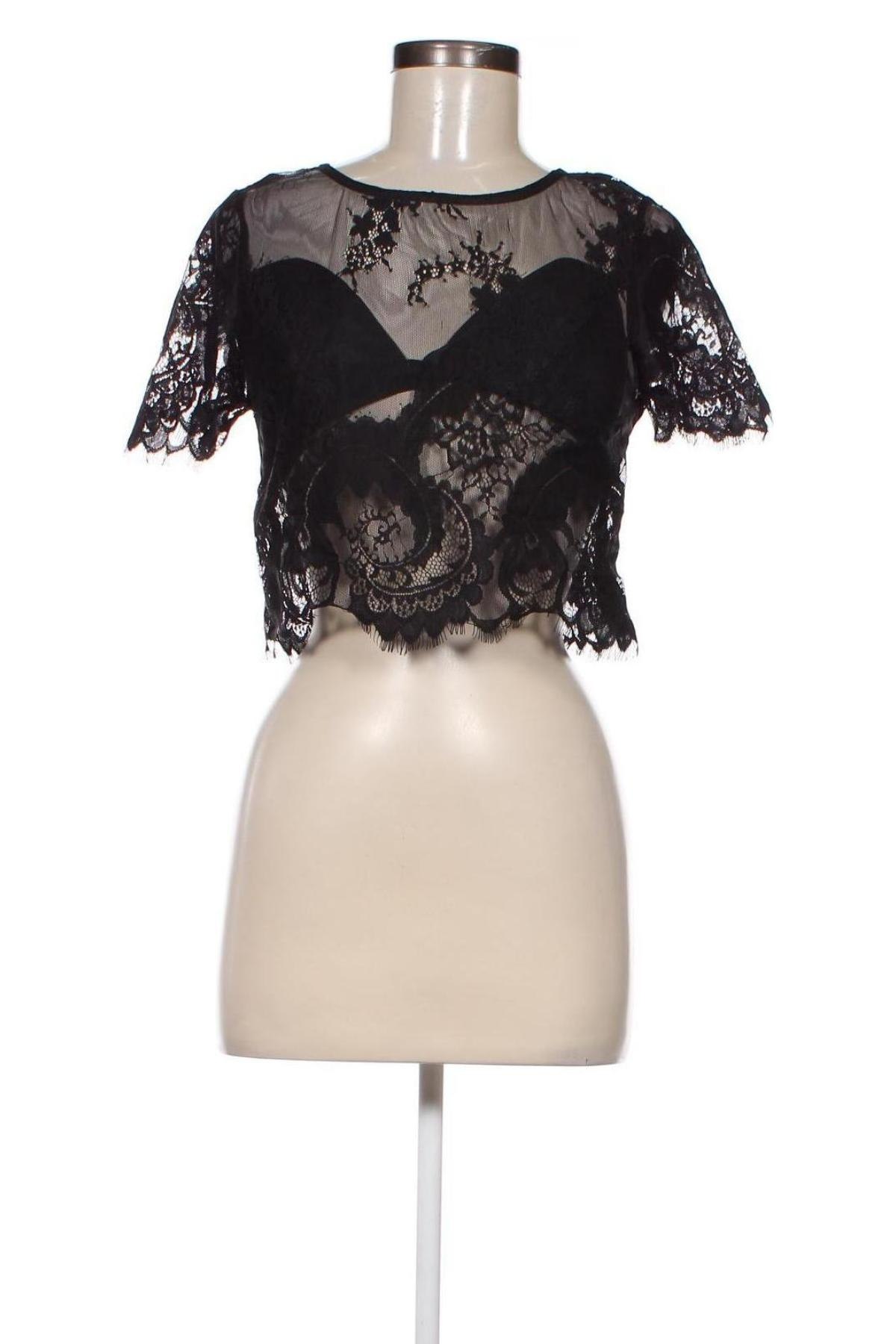 Bluză de femei Mirror, Mărime S, Culoare Negru, Preț 35,99 Lei