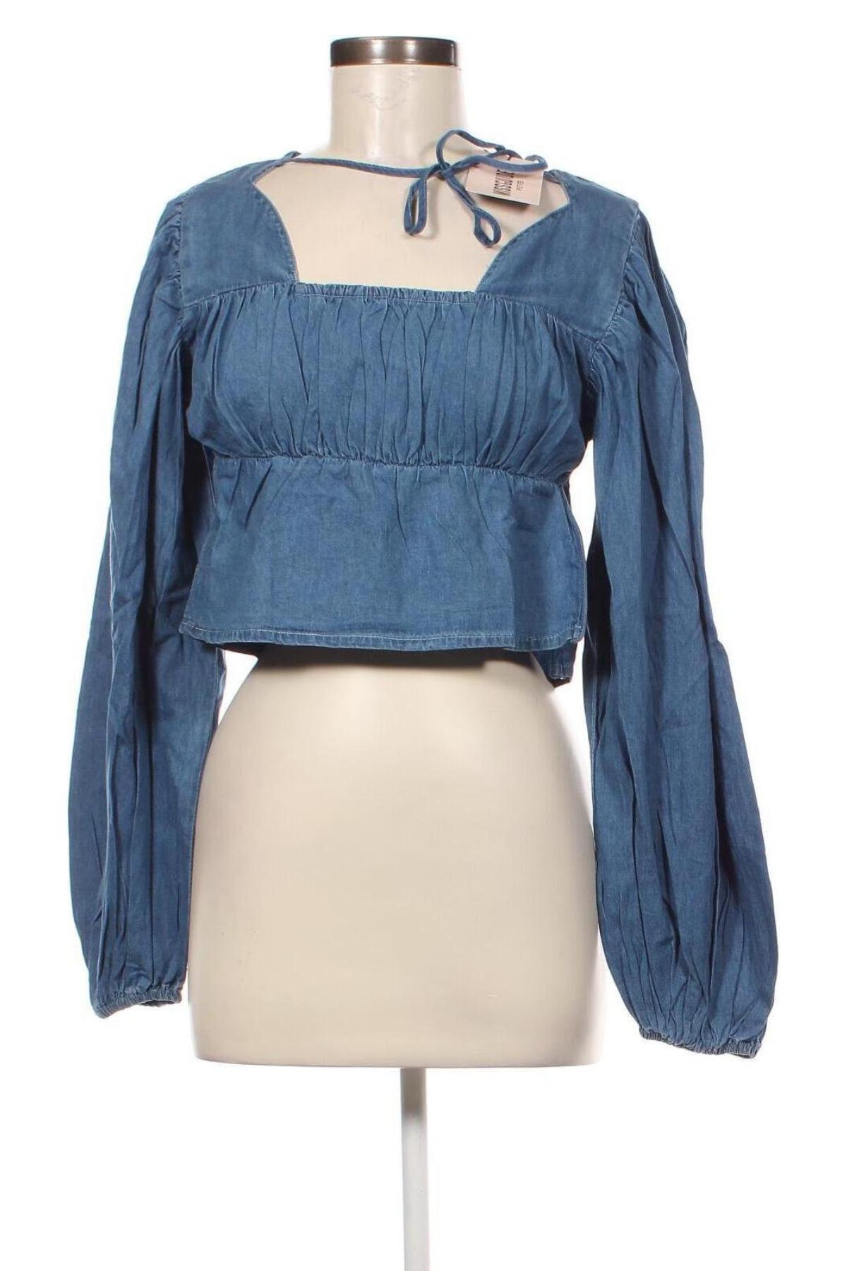 Damen Shirt Missguided, Größe S, Farbe Blau, Preis € 6,99