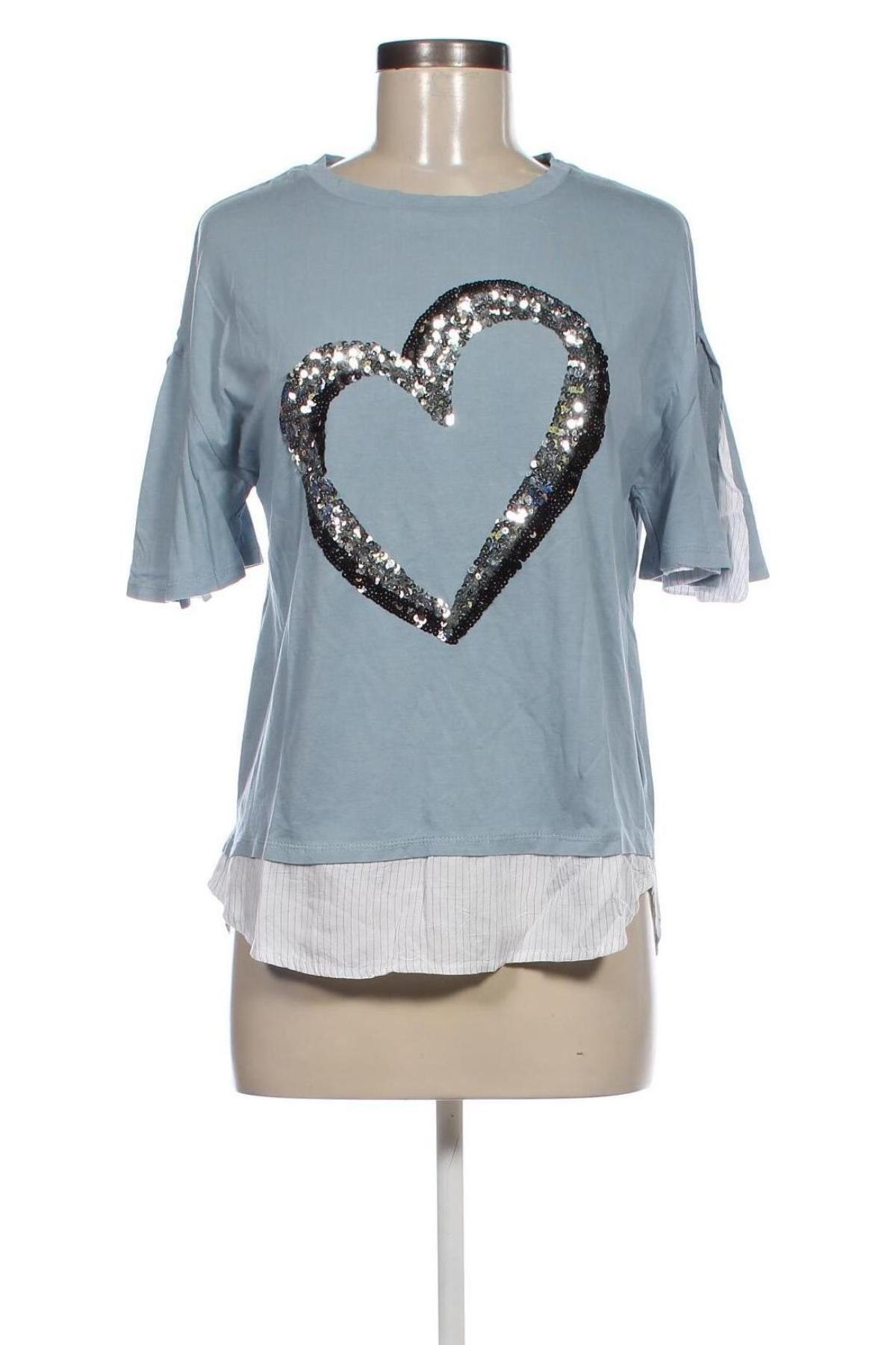 Damen Shirt Nice & Chic, Größe S, Farbe Blau, Preis € 4,99