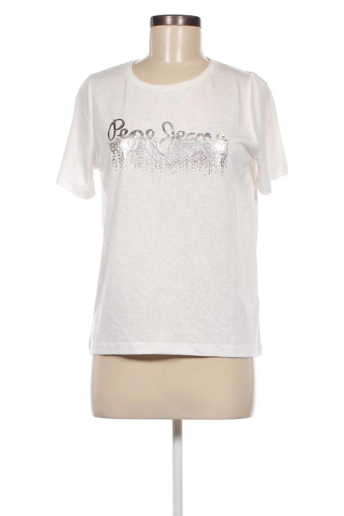 Damen Shirt Pepe Jeans, Größe S, Farbe Weiß, Preis € 14,49