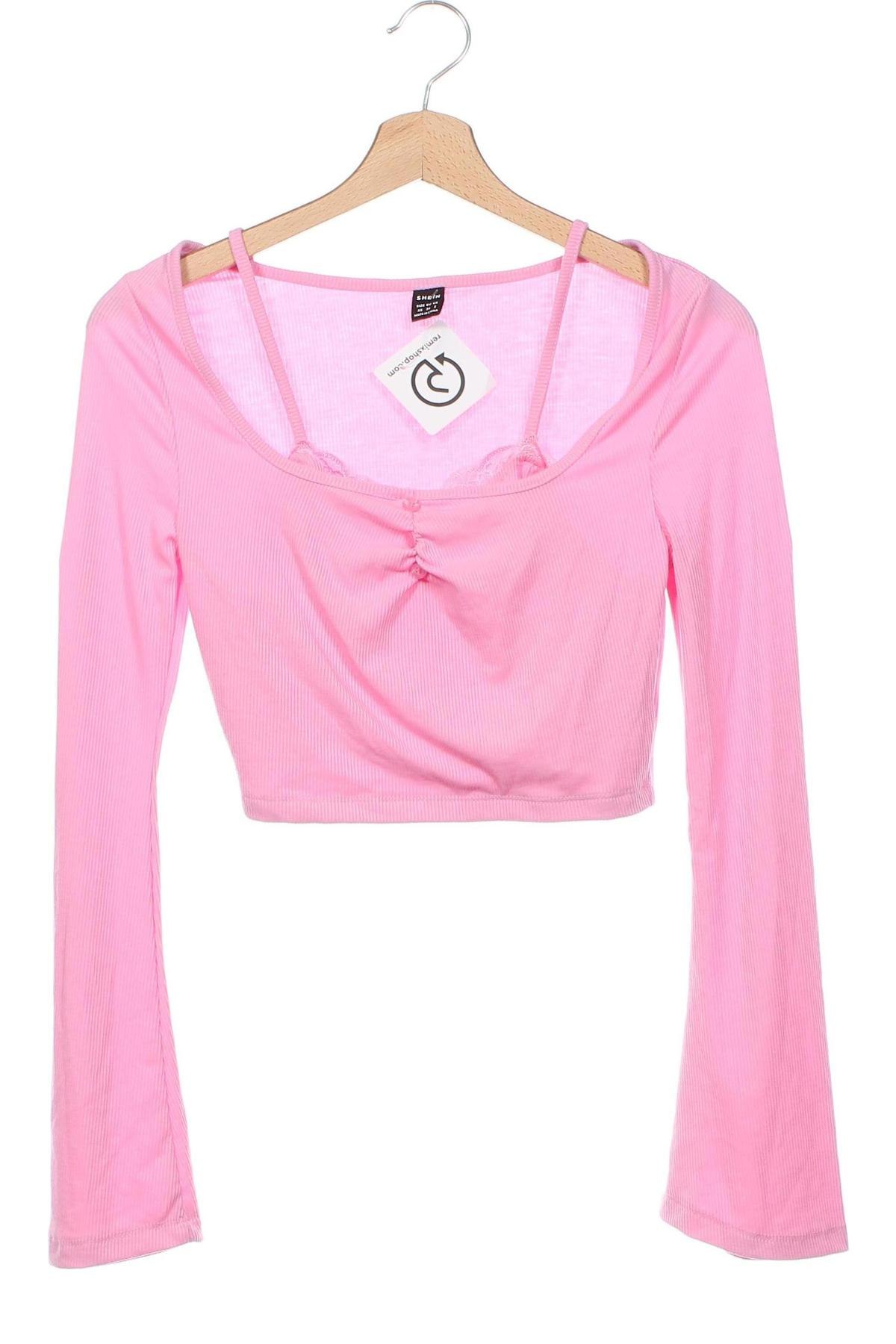 Damen Shirt SHEIN, Größe XS, Farbe Rosa, Preis € 4,99