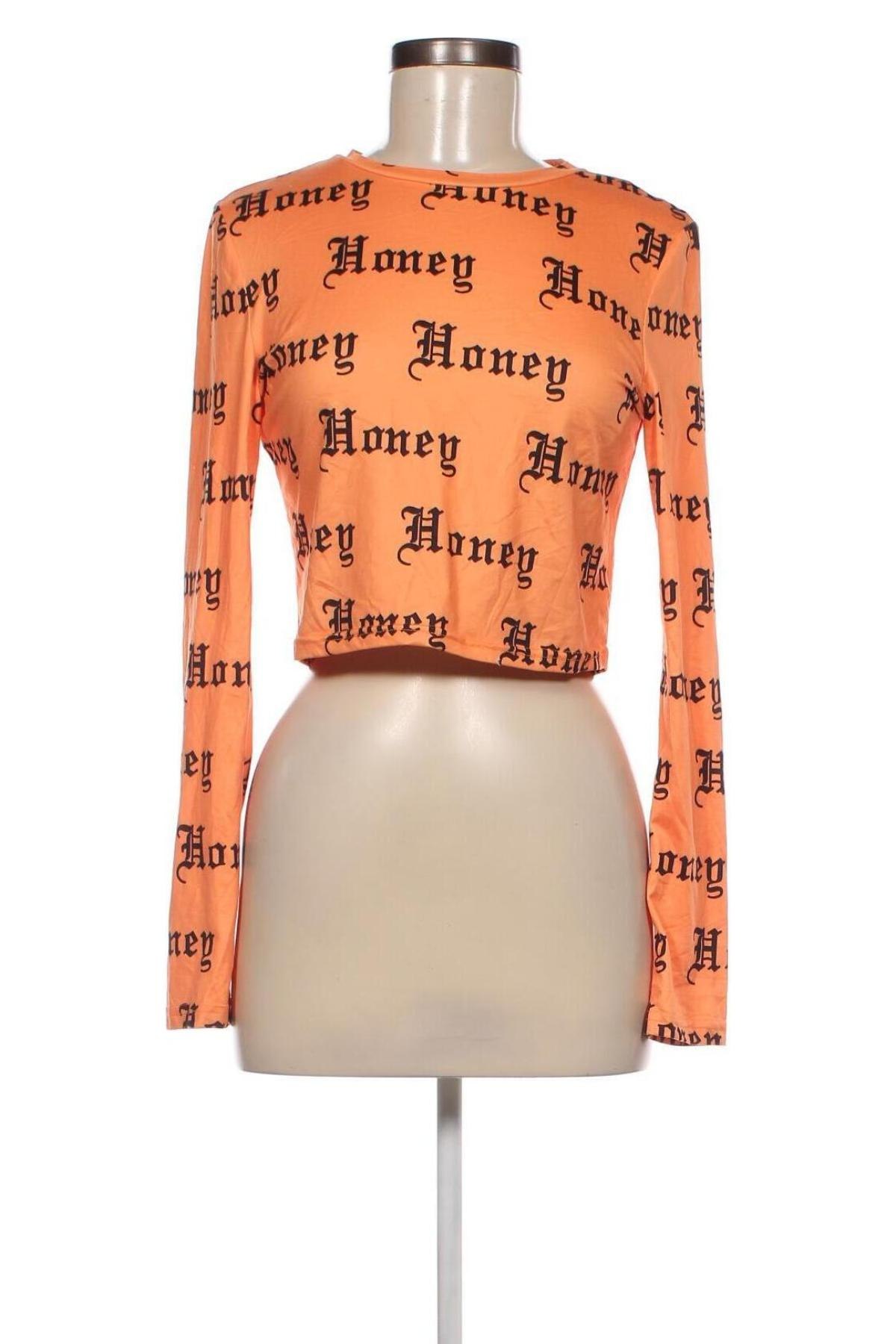 Damen Shirt SHEIN, Größe M, Farbe Orange, Preis 3,99 €