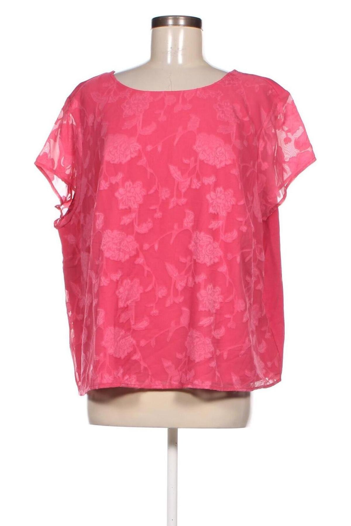 Damen Shirt Sheego, Größe 4XL, Farbe Rosa, Preis € 12,49