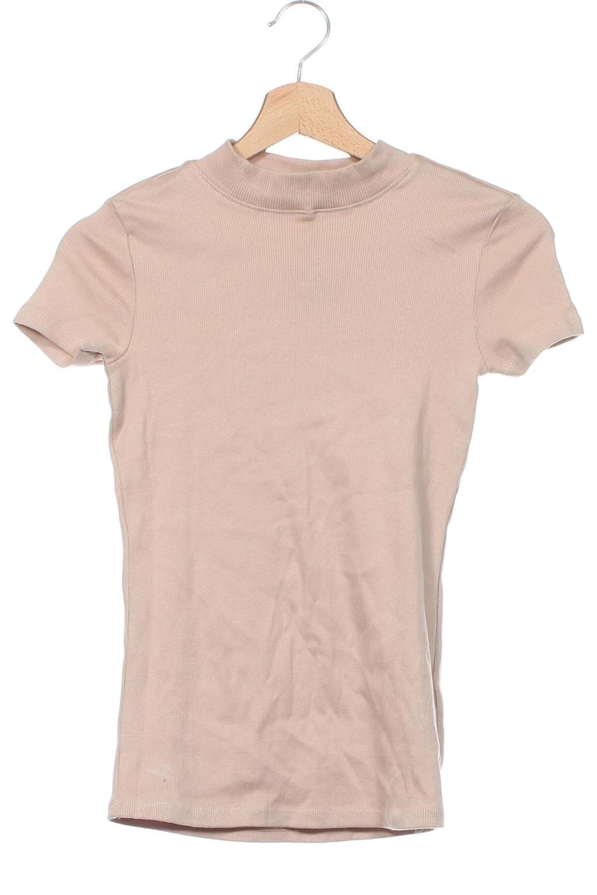 Damen Shirt Sinsay, Größe XS, Farbe Beige, Preis € 4,99