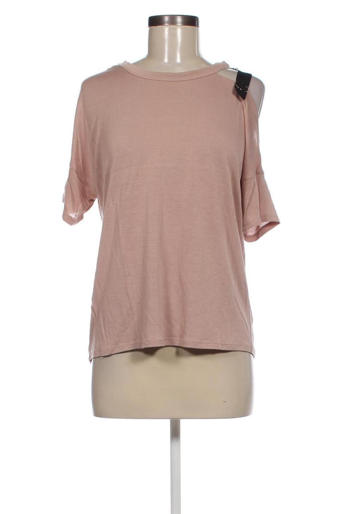 Damen Shirt Stradivarius, Größe L, Farbe Beige, Preis € 2,99