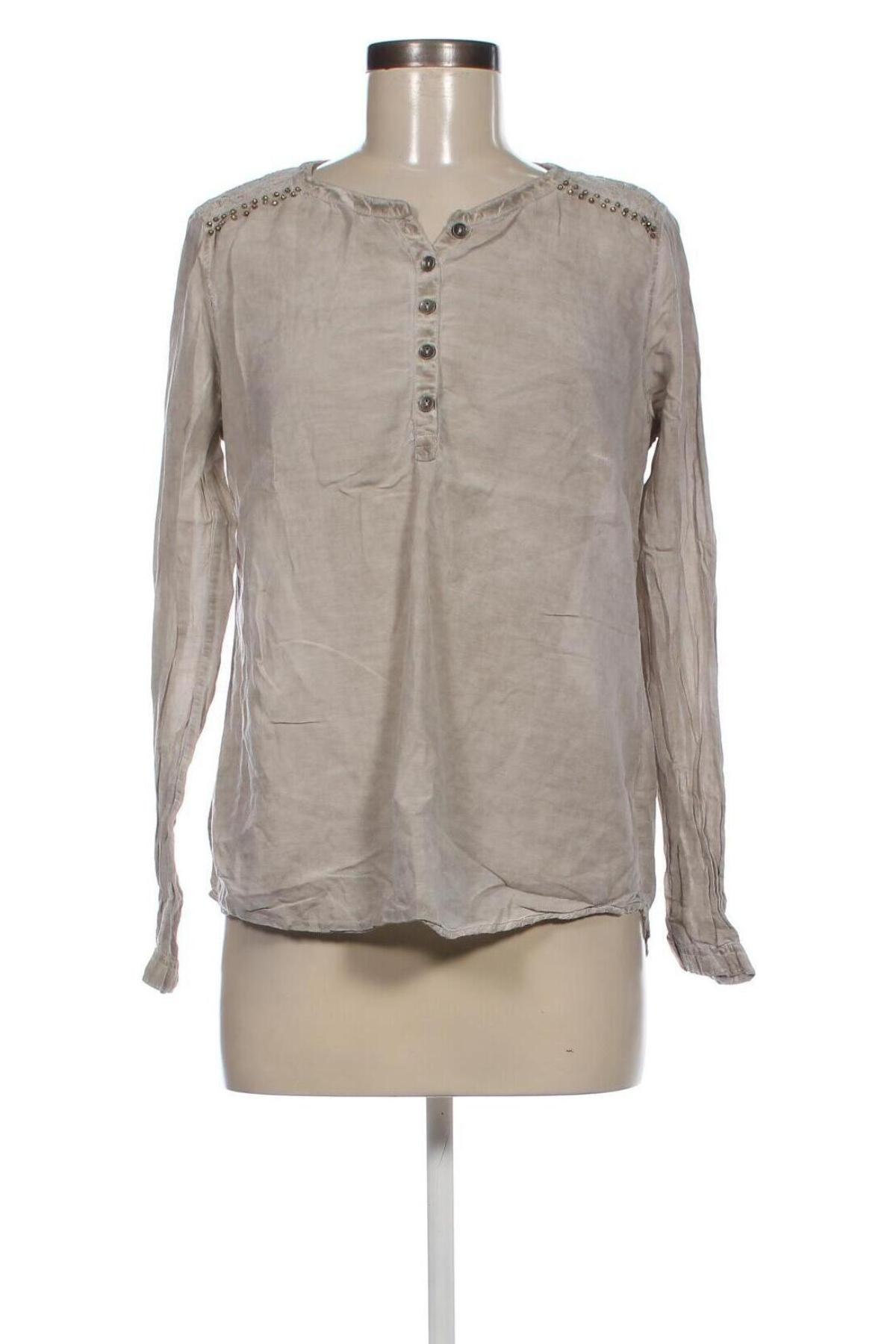 Damen Shirt Street One, Größe M, Farbe Beige, Preis 5,49 €