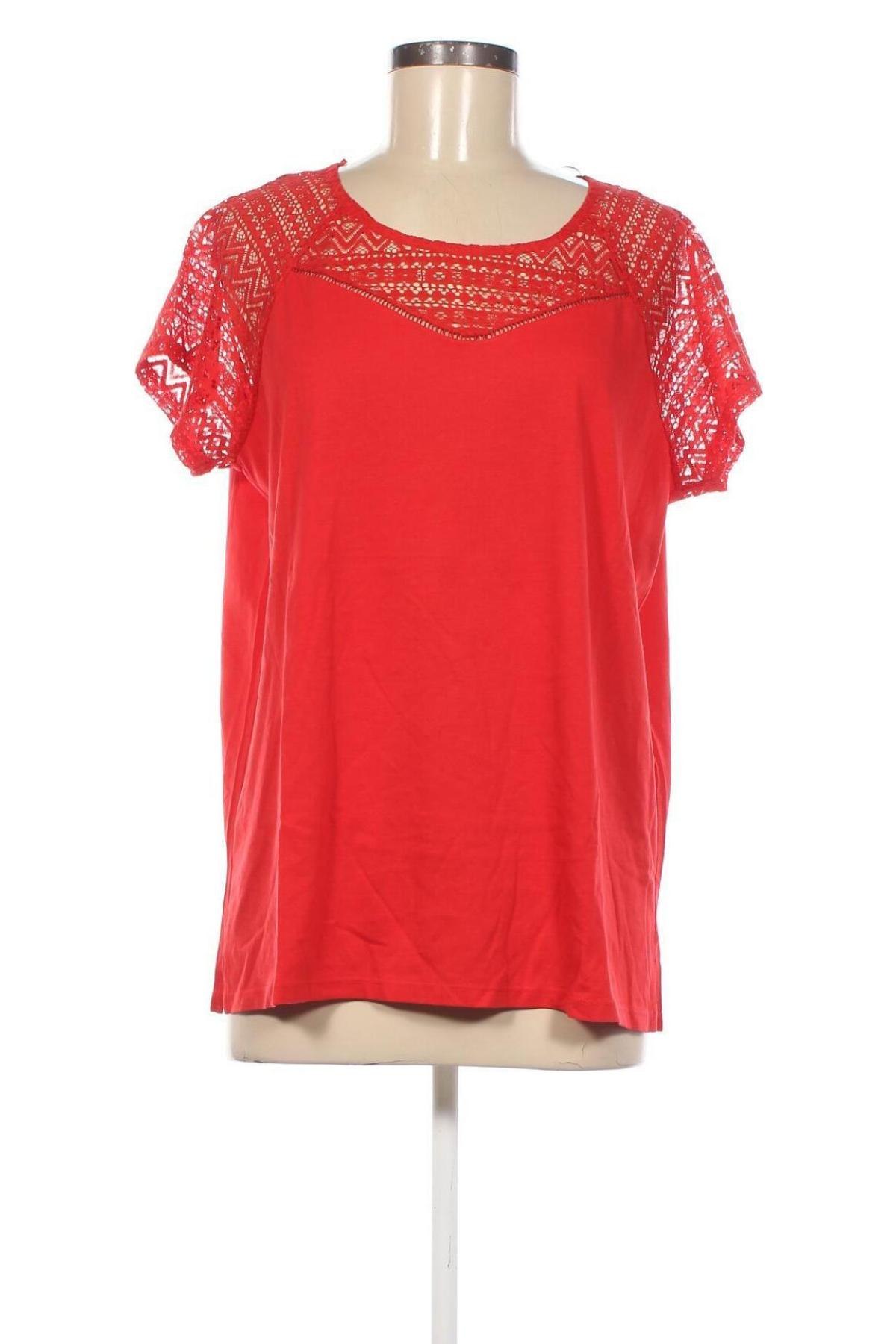 Damen Shirt Street One, Größe L, Farbe Rot, Preis € 27,99