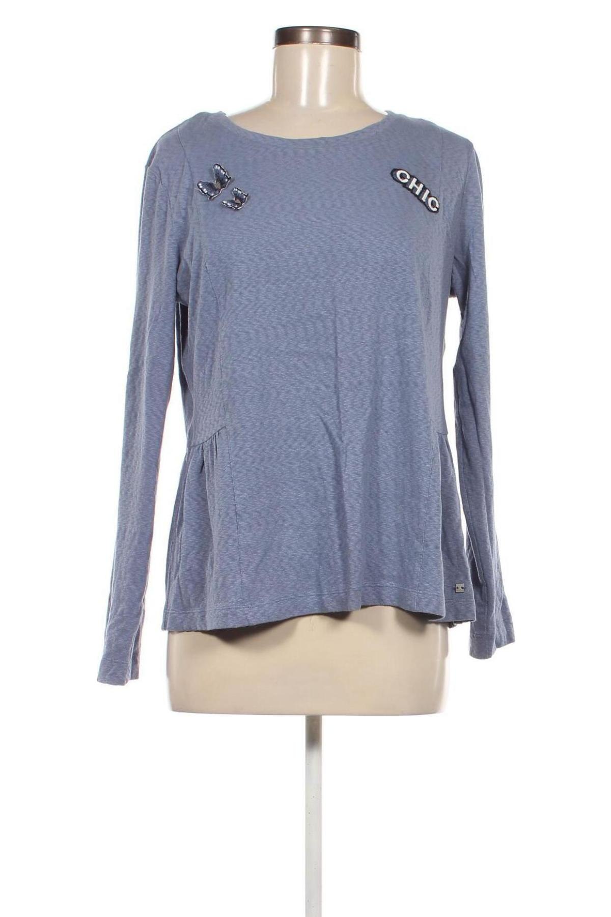 Damen Shirt Street One, Größe M, Farbe Blau, Preis 10,79 €