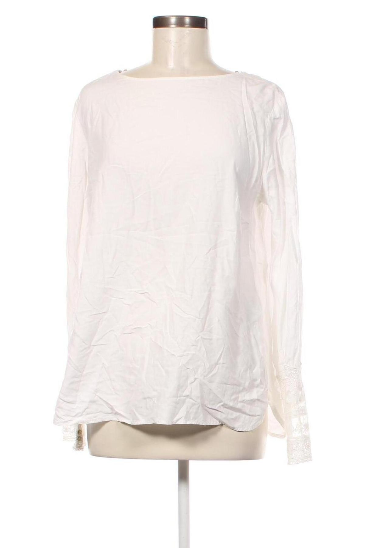 Damen Shirt Tom Tailor, Größe L, Farbe Weiß, Preis 3,99 €