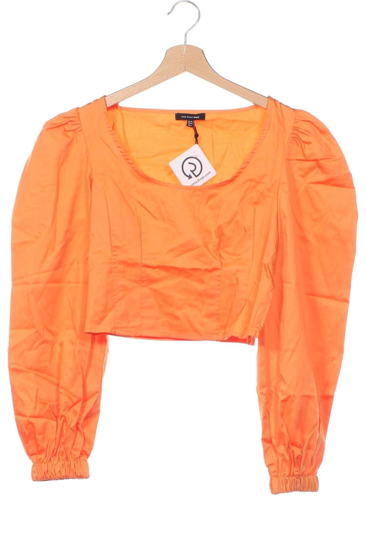 Damen Shirt Who What Wear, Größe XS, Farbe Orange, Preis € 16,99