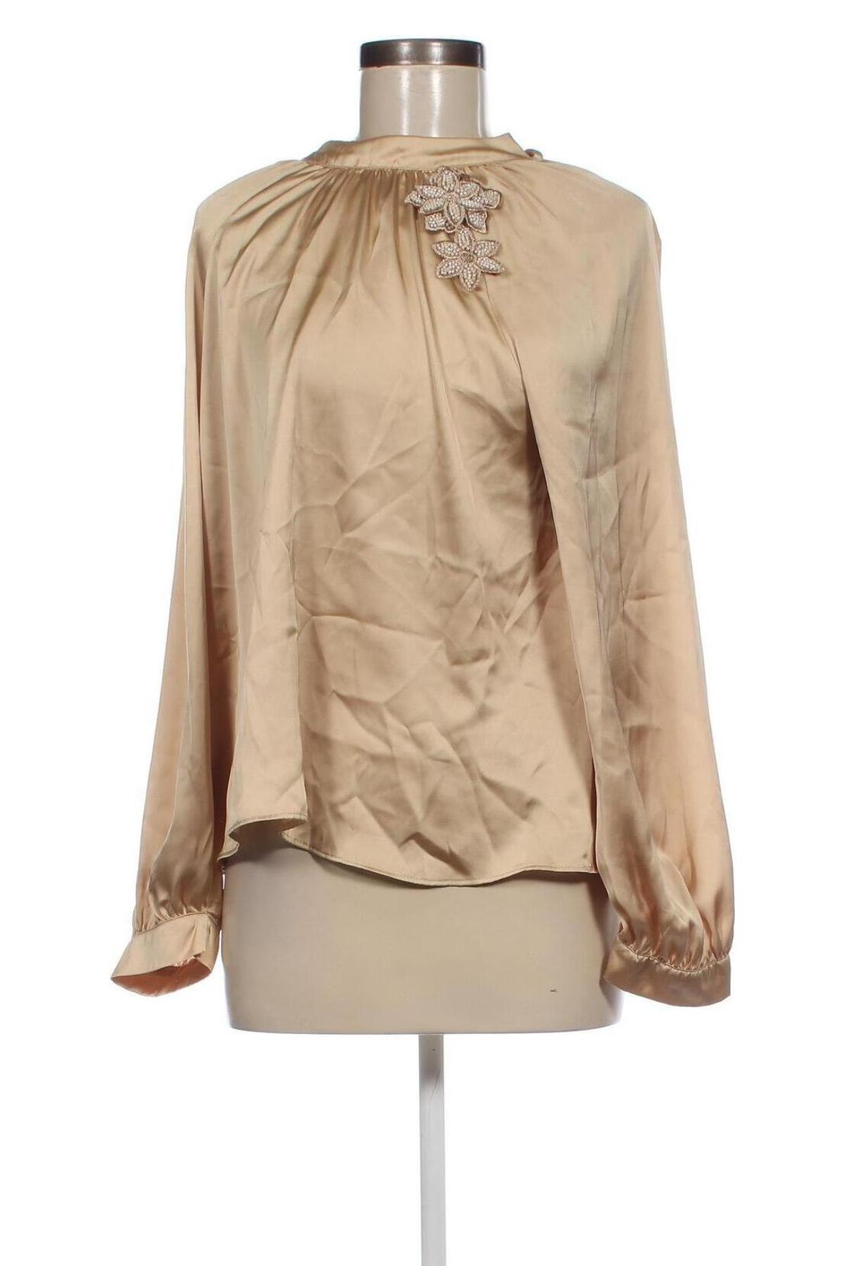 Damen Shirt Zab, Größe M, Farbe Beige, Preis 3,99 €