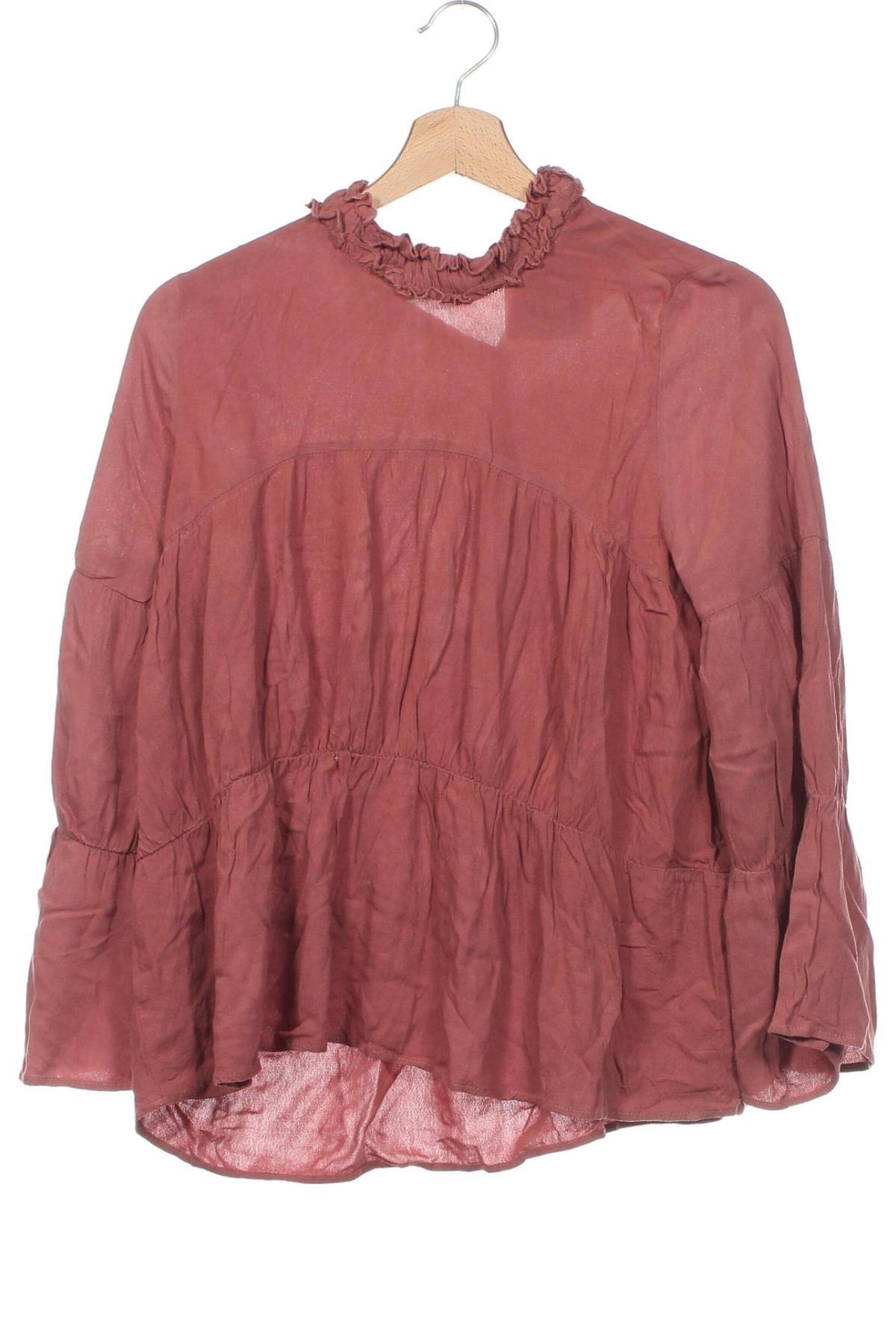 Damen Shirt Zara, Größe XS, Farbe Rot, Preis € 6,99