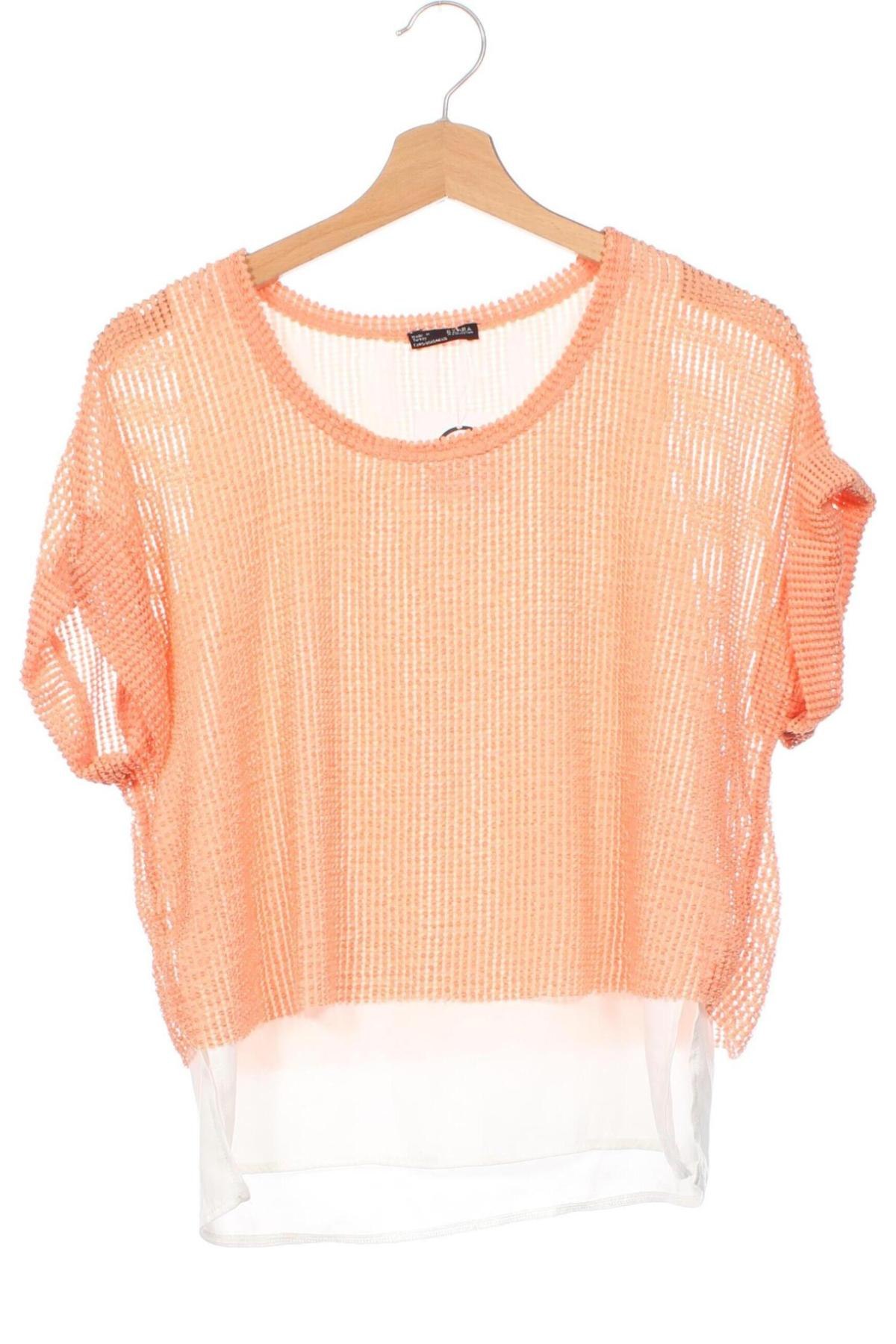 Damen Shirt Zara, Größe S, Farbe Orange, Preis € 4,99