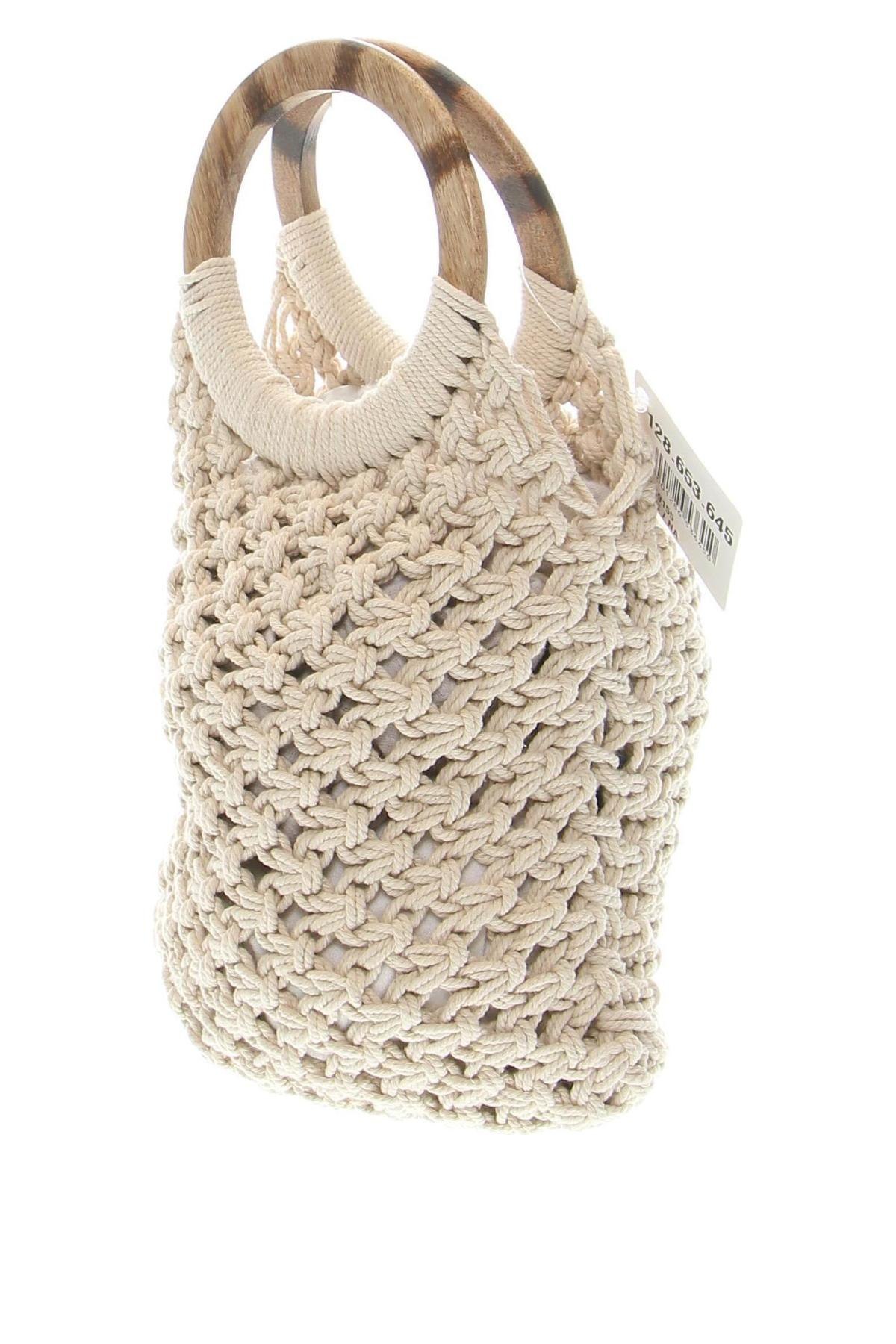 Damentasche Pieces, Farbe Beige, Preis 23,00 €