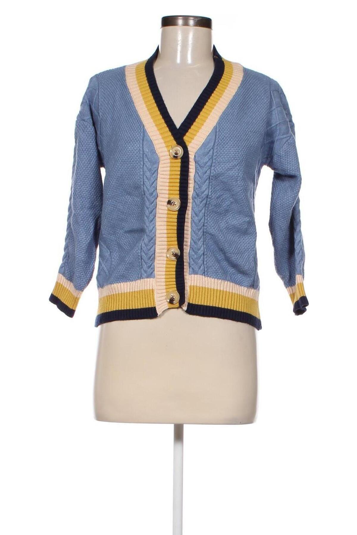 Cardigan de damă, Mărime S, Culoare Albastru, Preț 41,99 Lei