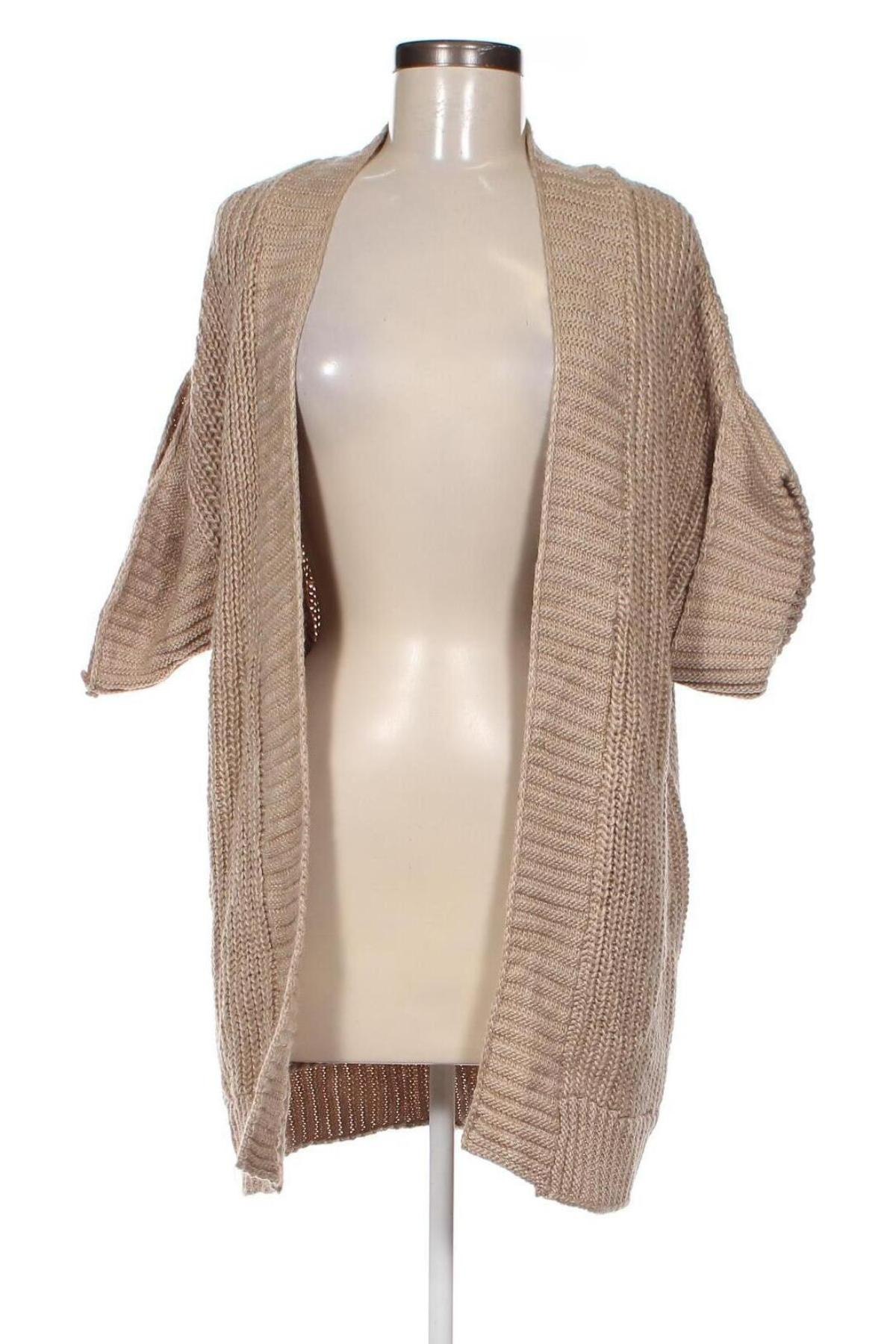 Damen Strickjacke August Silk, Größe L, Farbe Beige, Preis € 5,99