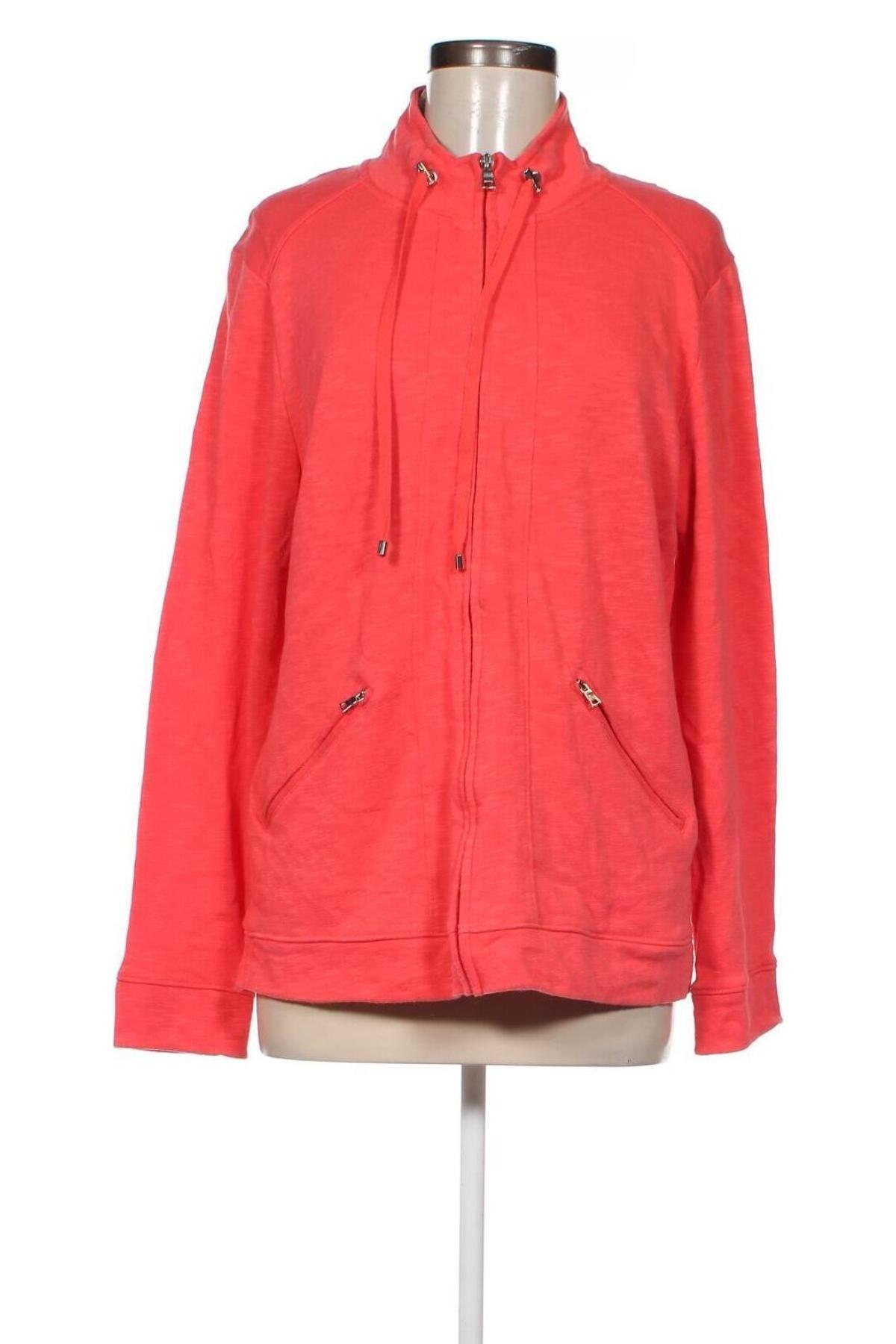 Damen Strickjacke Croft & Barrow, Größe L, Farbe Orange, Preis 7,99 €