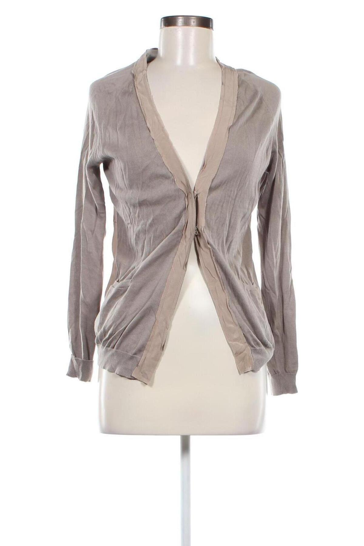 Damen Strickjacke Fabiana Filippi, Größe S, Farbe Grau, Preis 29,99 €