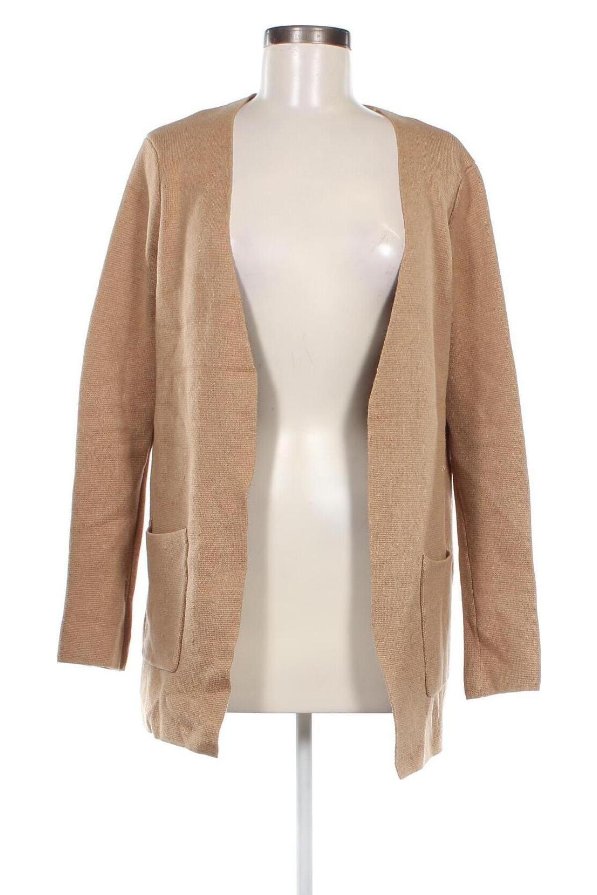 Damen Strickjacke Gina Tricot, Größe M, Farbe Beige, Preis € 3,99