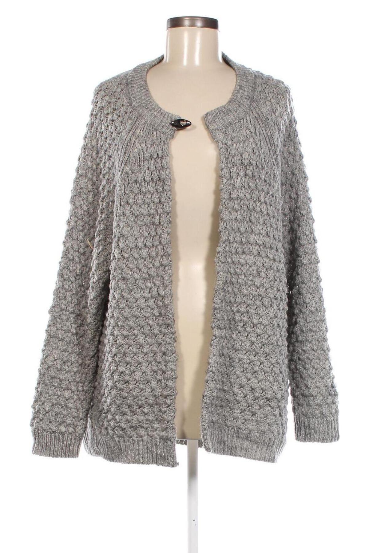 Cardigan de damă H&M, Mărime L, Culoare Gri, Preț 35,99 Lei