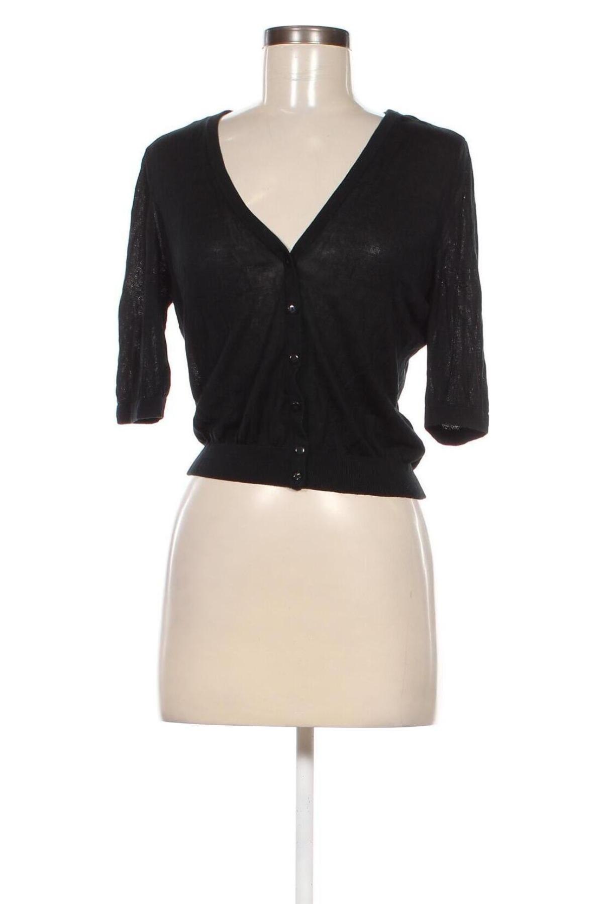 Cardigan de damă H&M, Mărime M, Culoare Negru, Preț 21,99 Lei