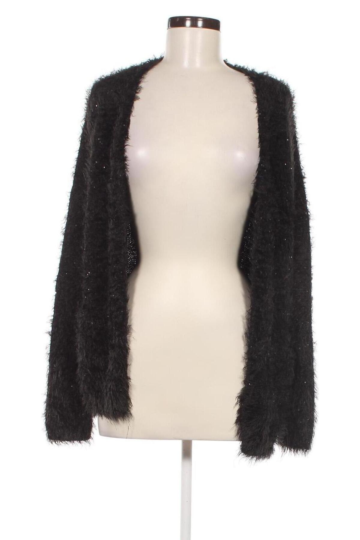 Cardigan de damă Janina, Mărime M, Culoare Negru, Preț 35,99 Lei