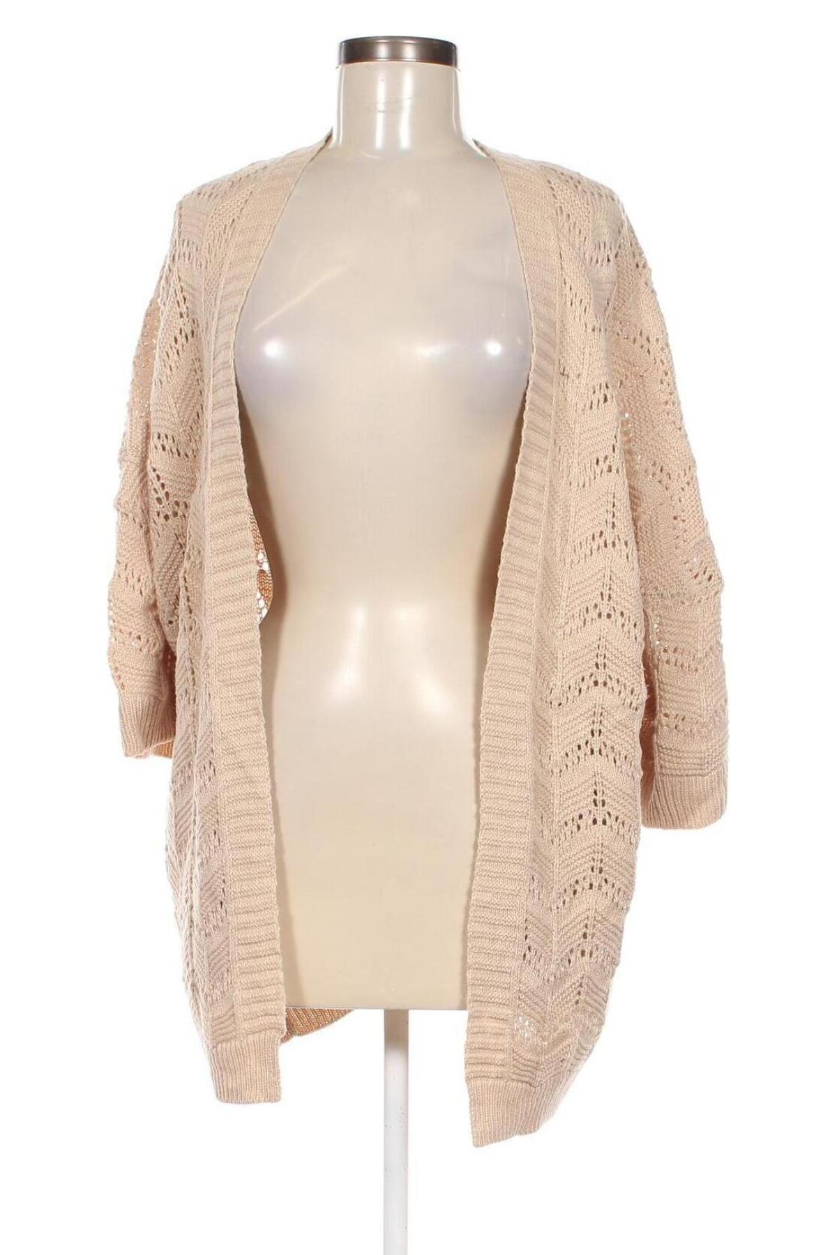 Cardigan de damă Janina, Mărime M, Culoare Bej, Preț 18,99 Lei