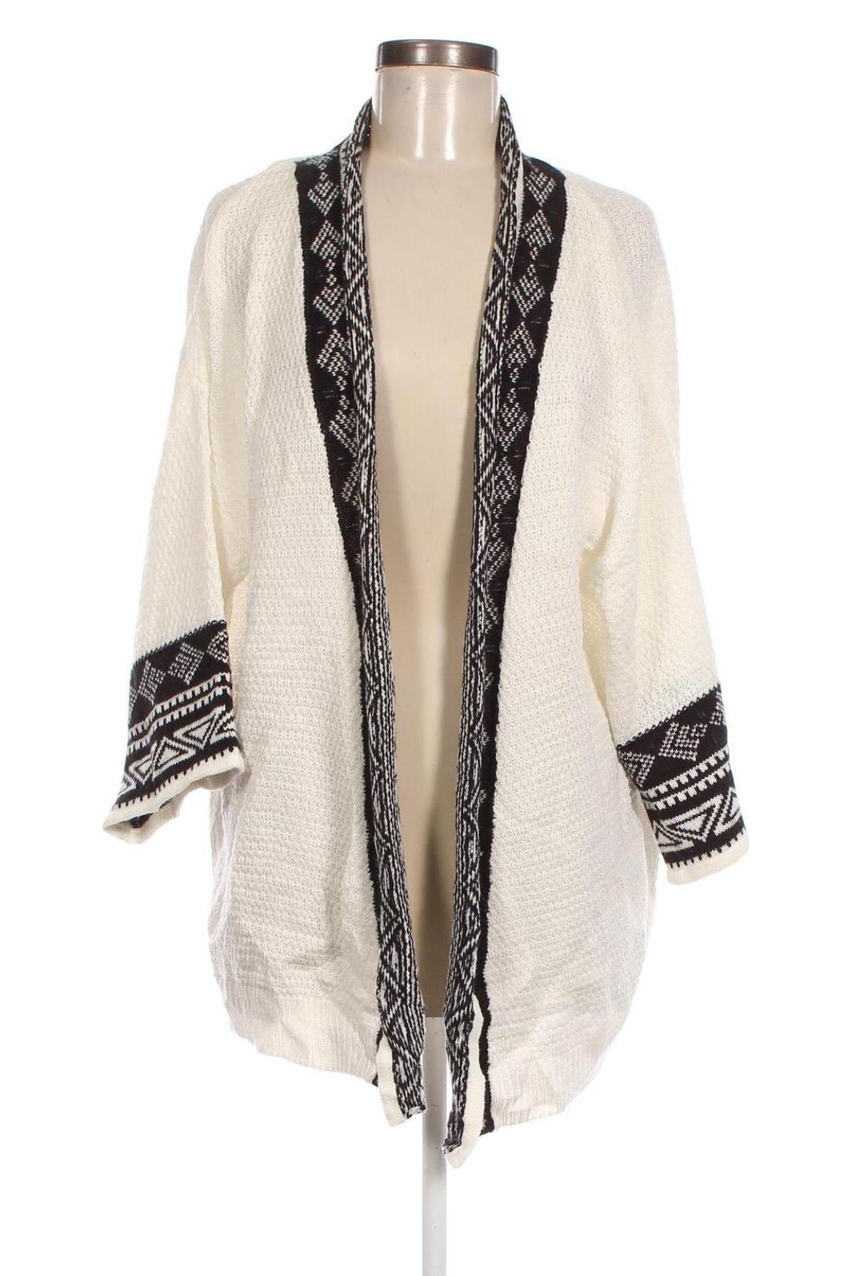 Cardigan de damă Janina, Mărime XL, Culoare Alb, Preț 43,99 Lei