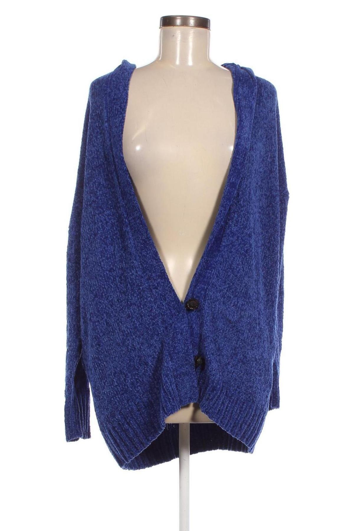 Damen Strickjacke Janina, Größe L, Farbe Blau, Preis € 3,99