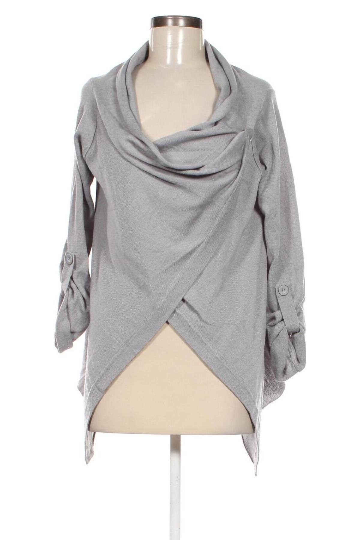 Damen Strickjacke Janina, Größe XL, Farbe Grau, Preis 10,49 €