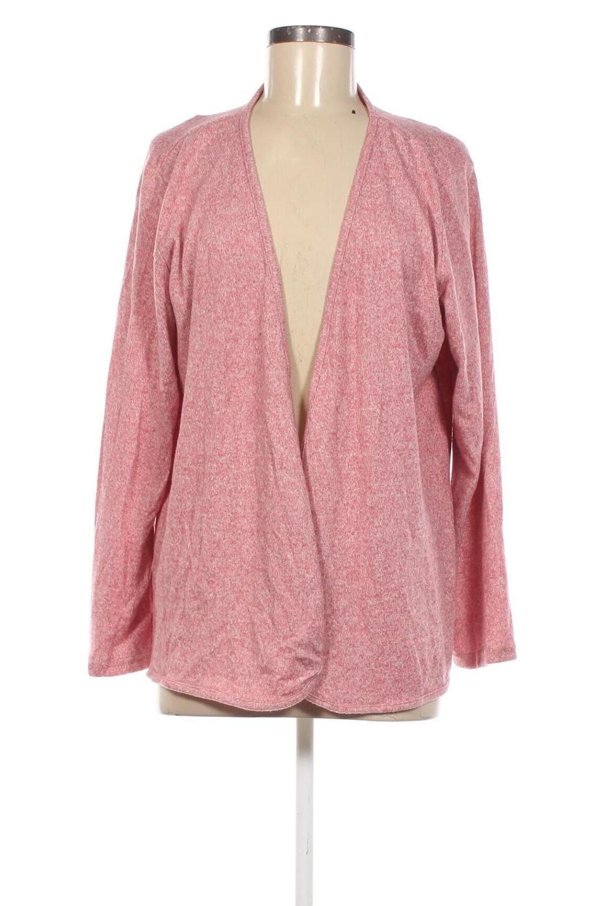 Damen Strickjacke Laura Torelli, Größe L, Farbe Rosa, Preis 8,49 €