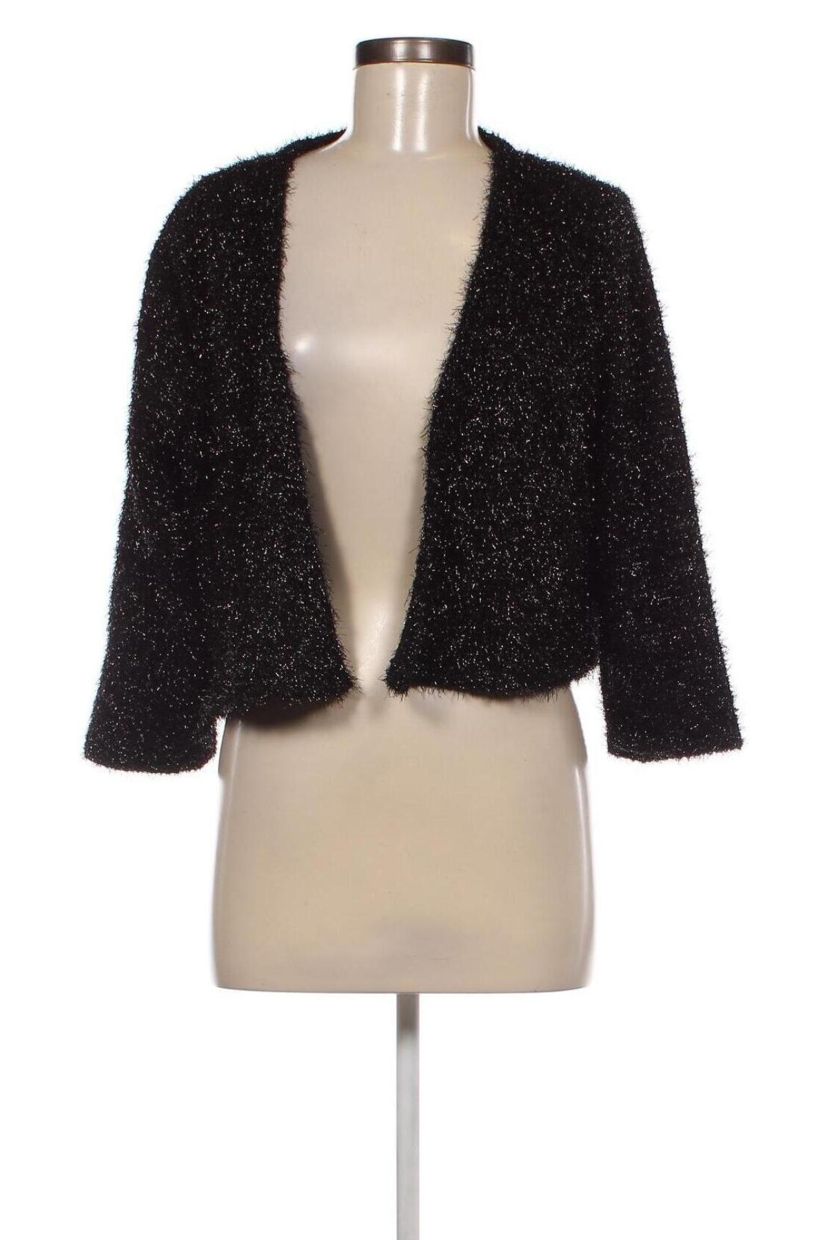 Cardigan de damă Laura Torelli, Mărime L, Culoare Negru, Preț 38,99 Lei