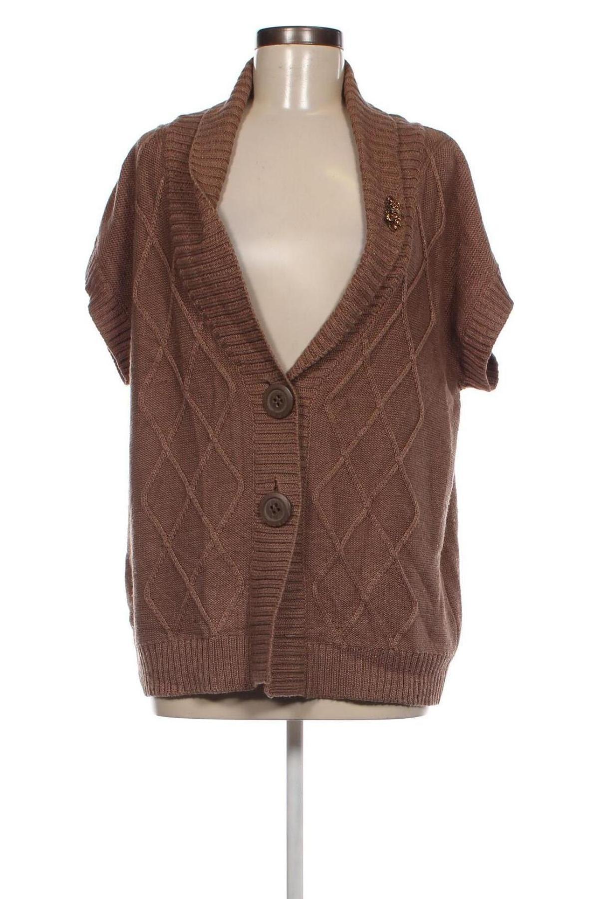 Damen Strickjacke Olsen, Größe XL, Farbe Beige, Preis 3,99 €