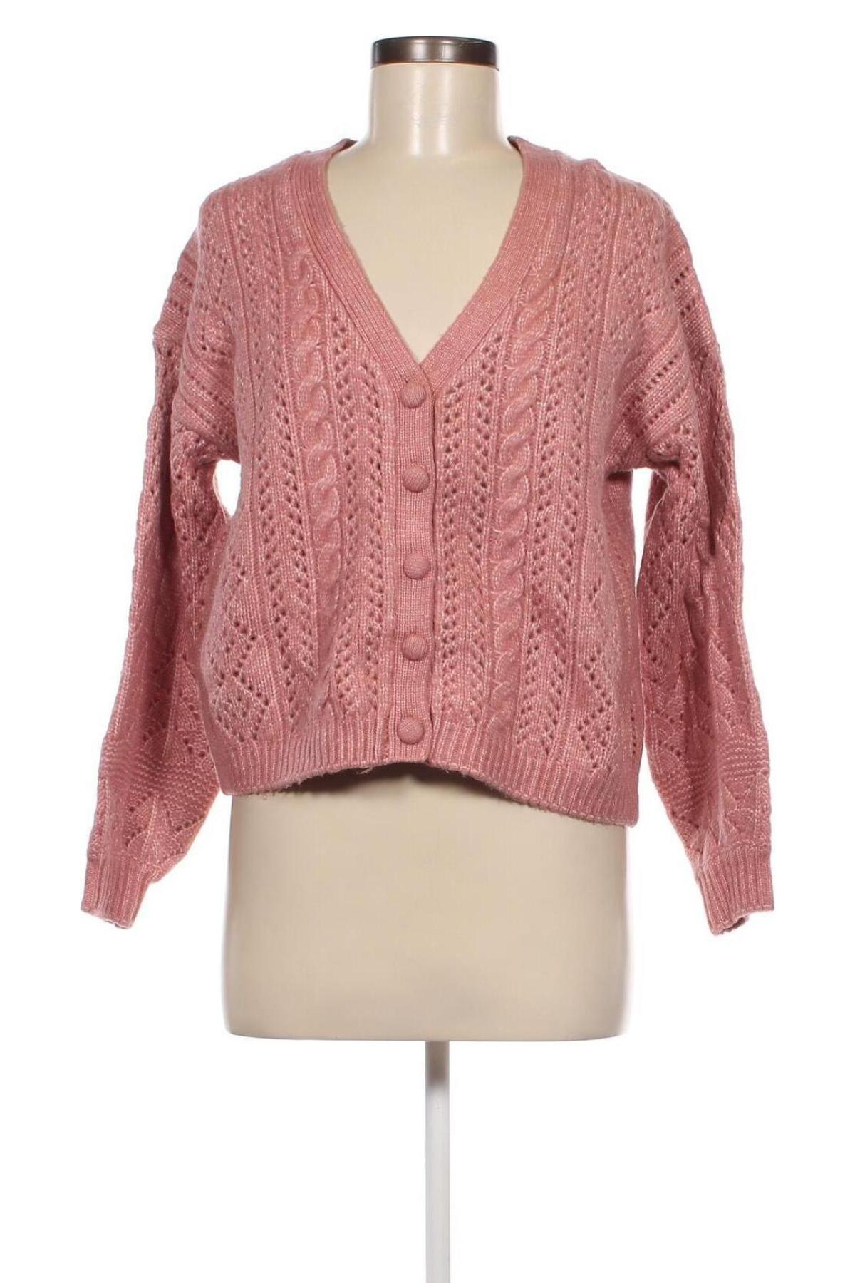 Damen Strickjacke Pimkie, Größe S, Farbe Rosa, Preis € 7,99