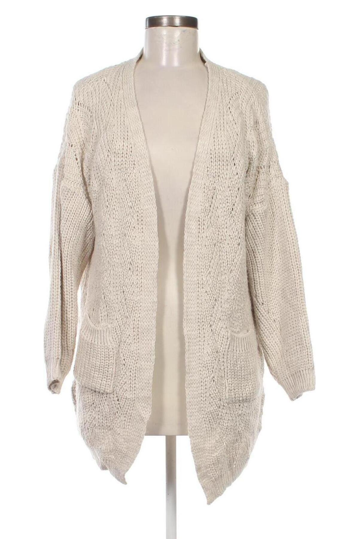 Cardigan de damă Poolgirl, Mărime L, Culoare Ecru, Preț 50,99 Lei