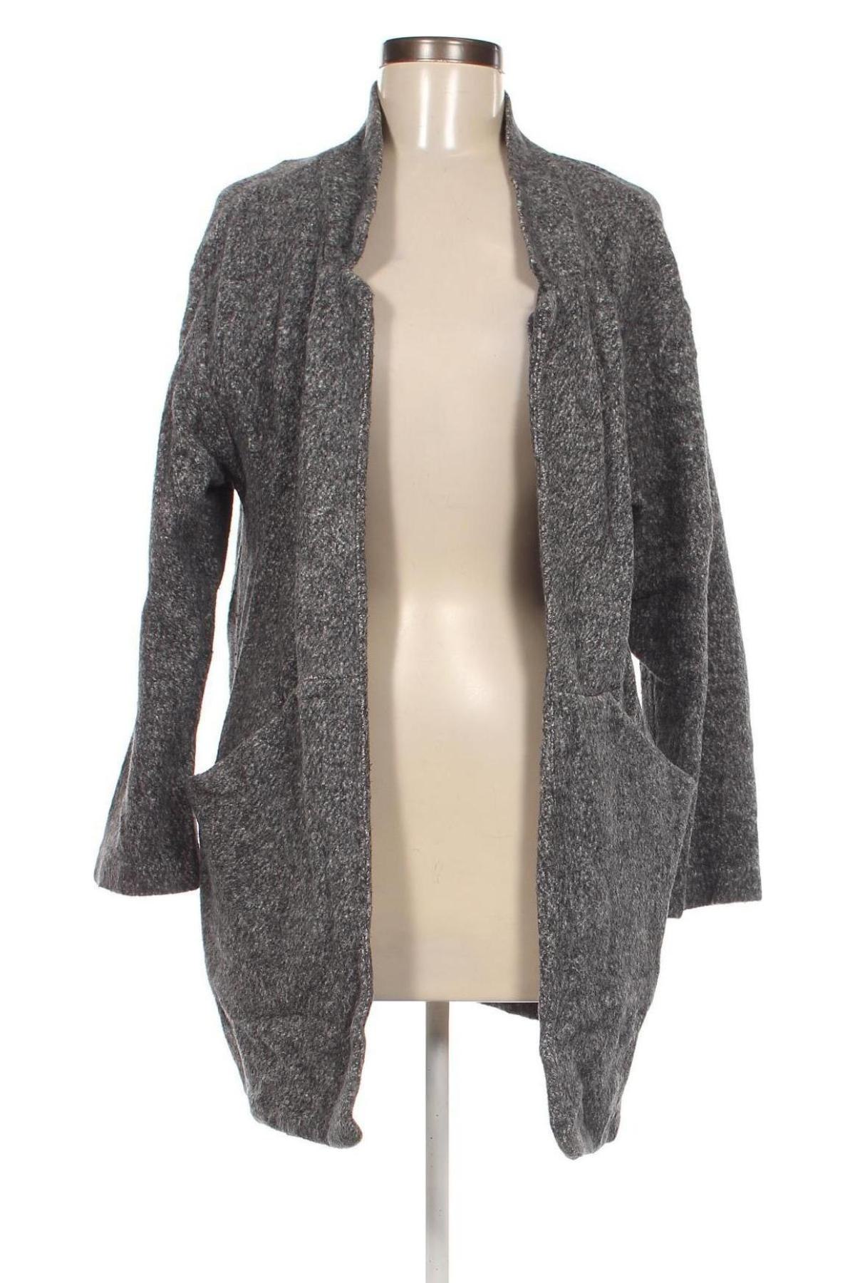 Cardigan de damă Pull&Bear, Mărime S, Culoare Gri, Preț 69,99 Lei