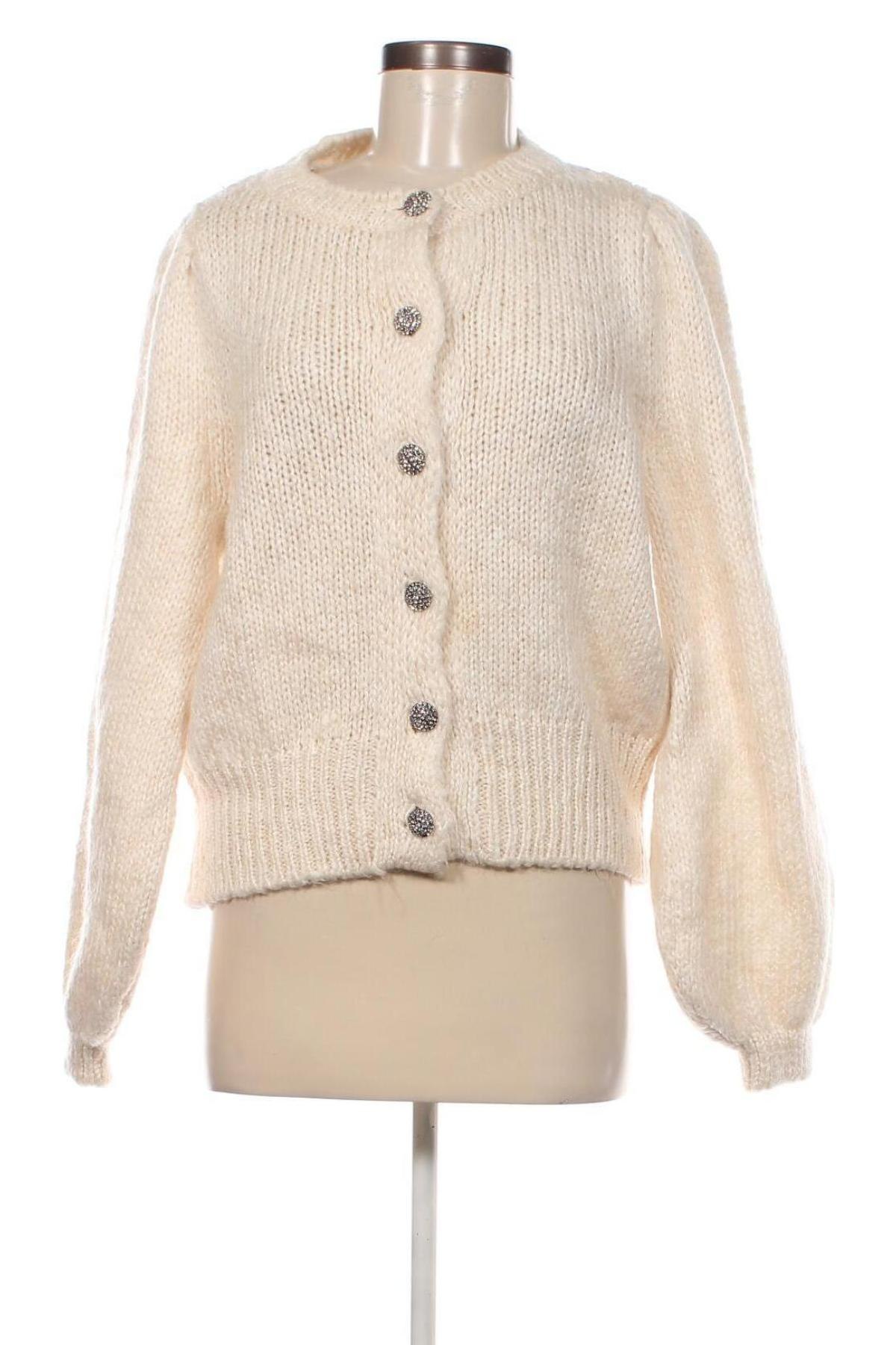 Cardigan de damă Unique, Mărime XL, Culoare Ecru, Preț 122,99 Lei