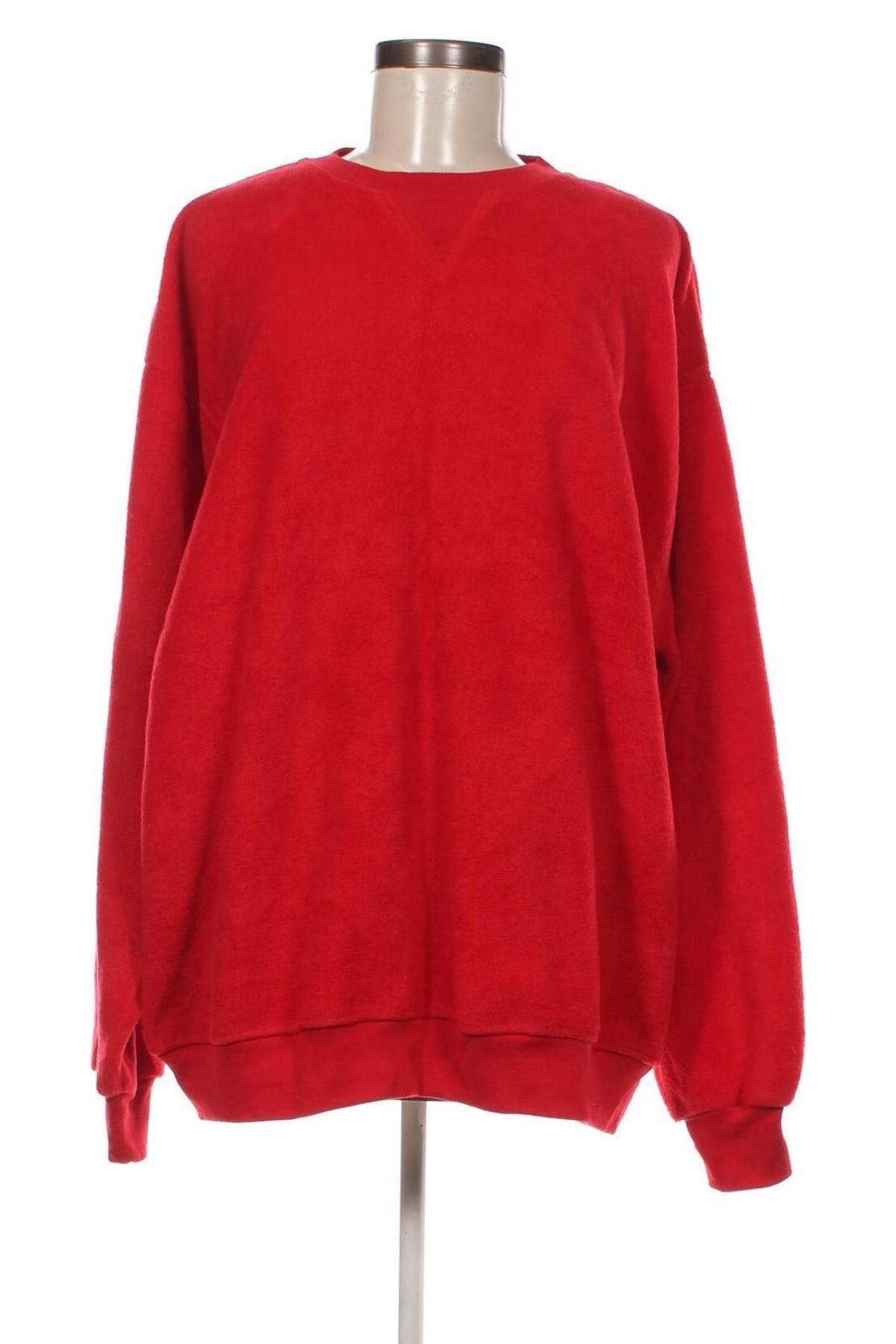 Damen Fleece Shirt, Größe XL, Farbe Rot, Preis € 6,99