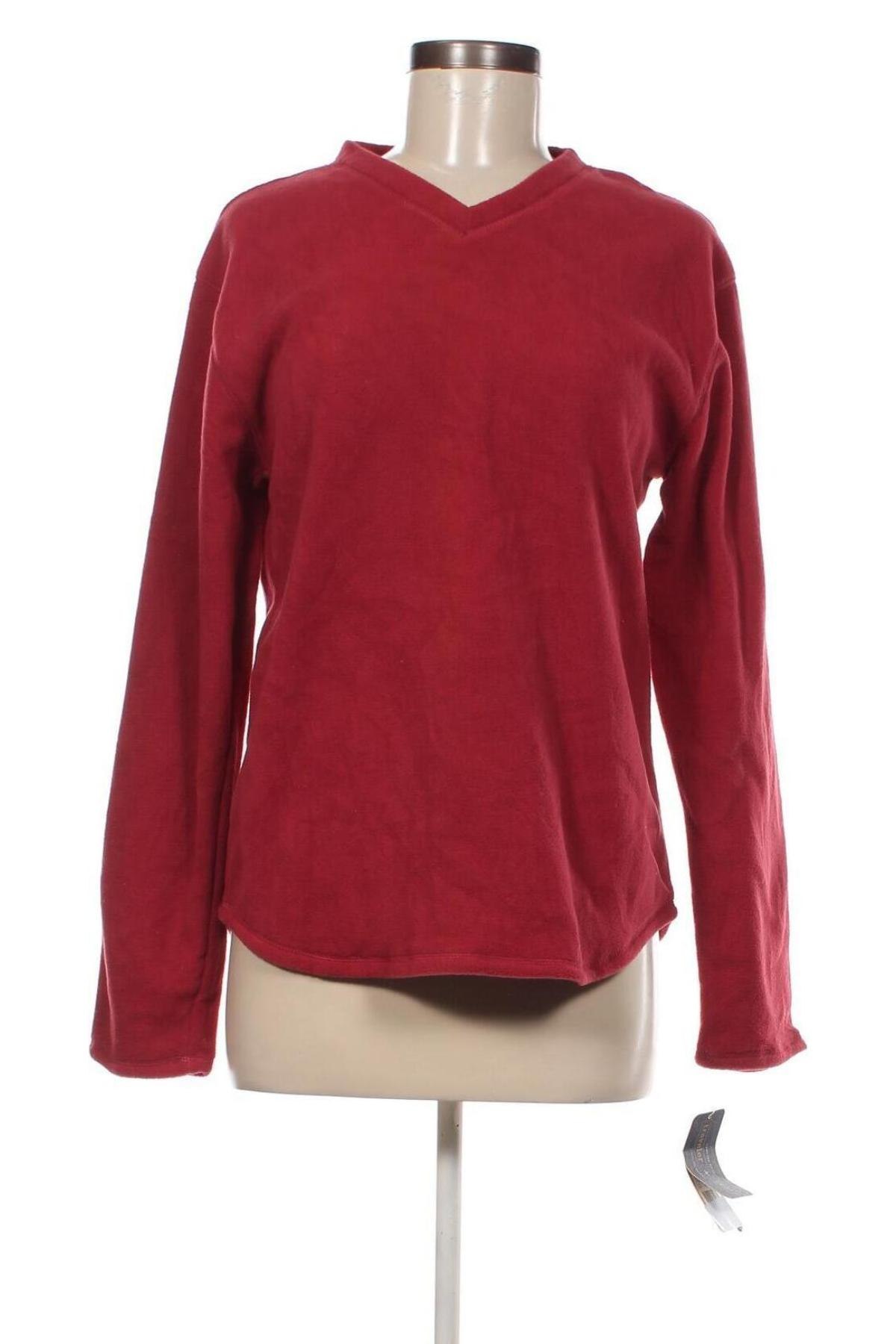 Damen Fleece Shirt, Größe M, Farbe Rot, Preis 8,49 €