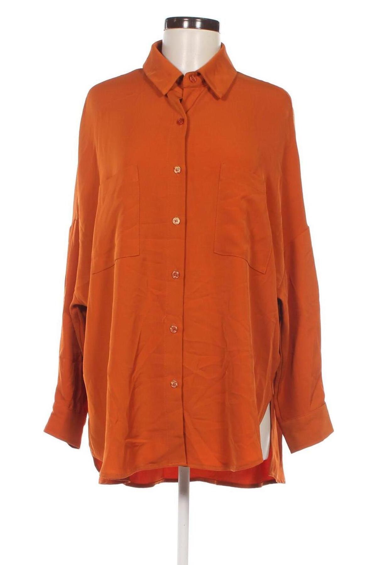 Damenbluse Aust, Größe L, Farbe Orange, Preis 7,79 €