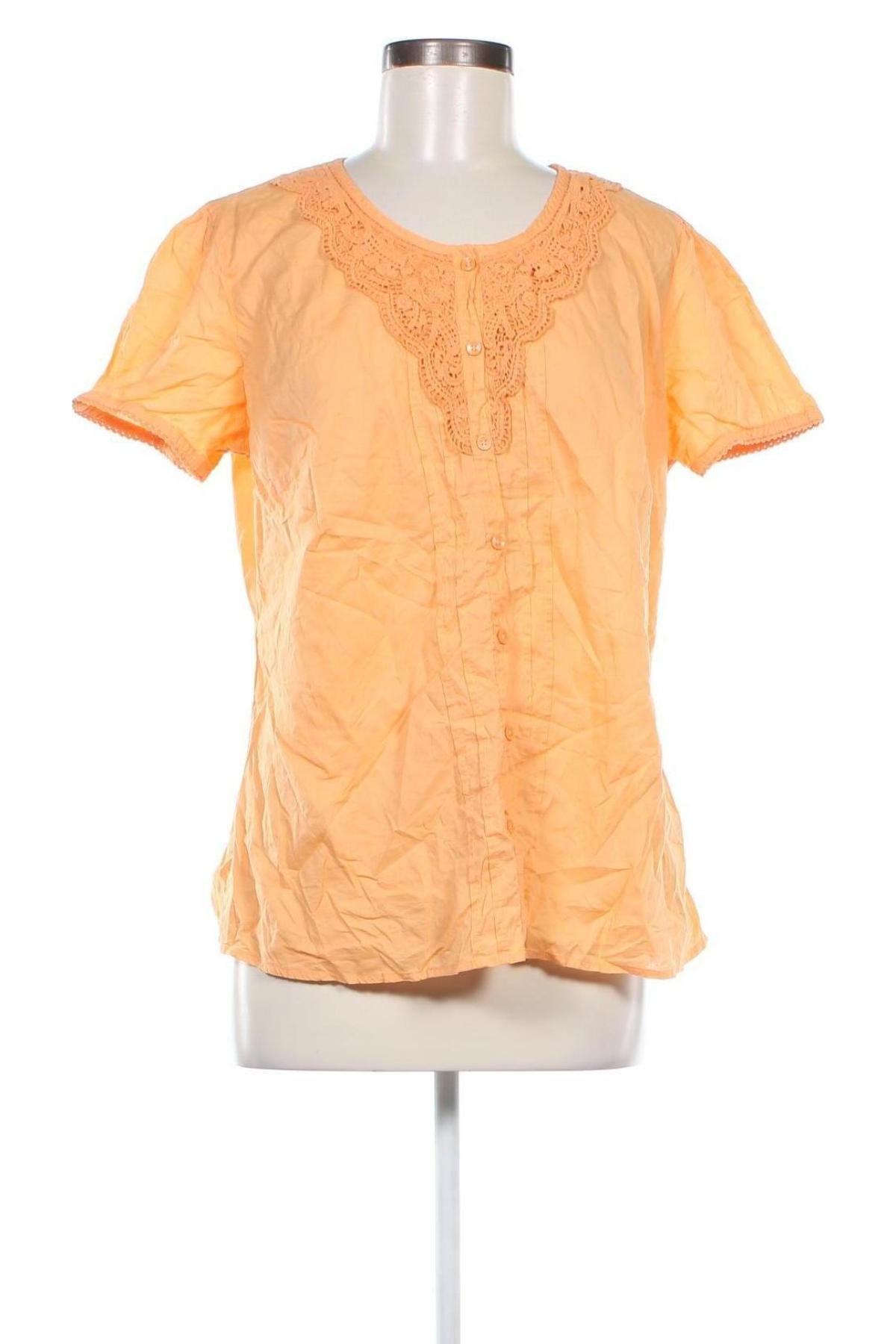 Damenbluse Charles Vogele, Größe XL, Farbe Orange, Preis 5,99 €