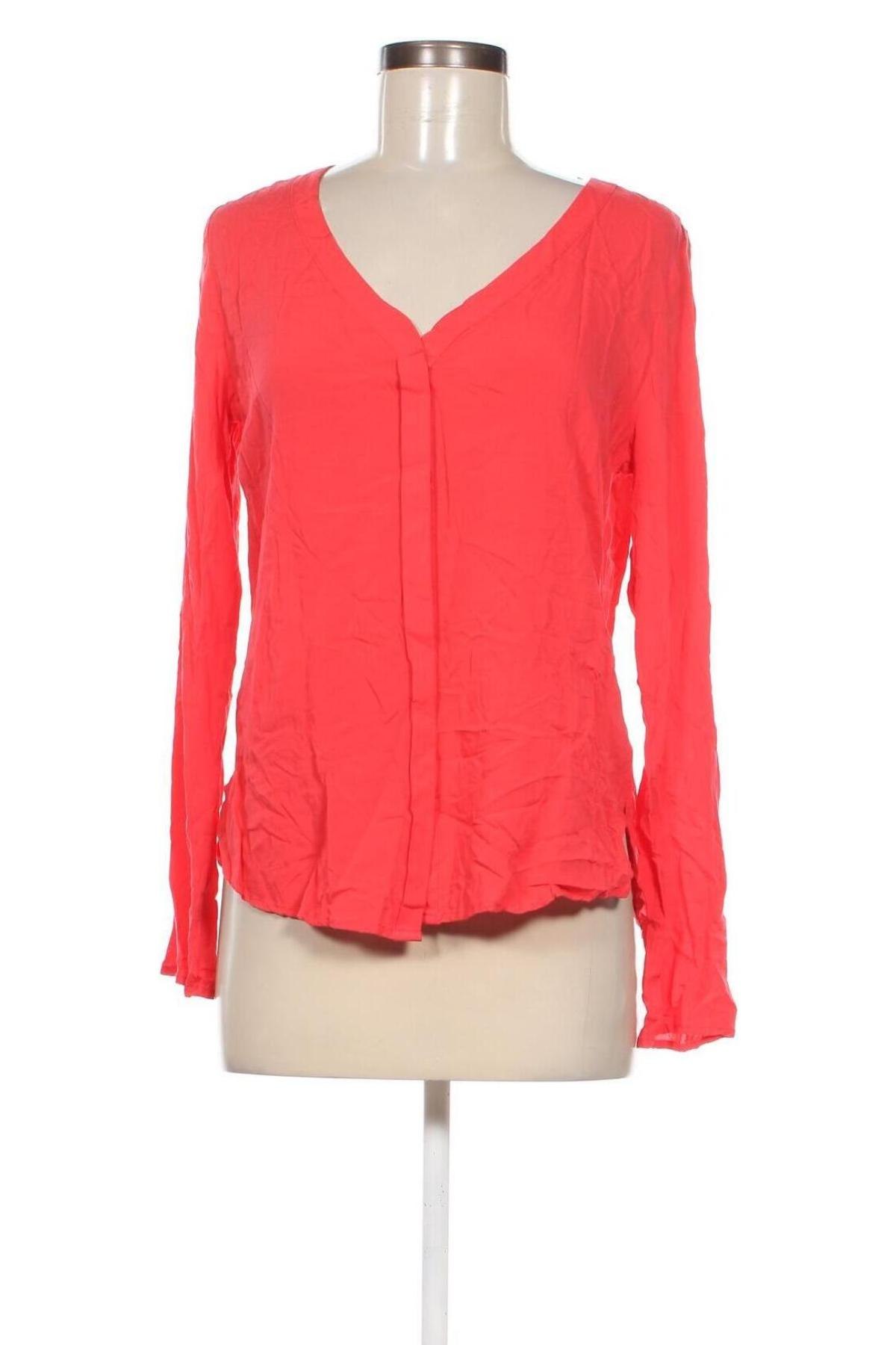 Damenbluse Jean Pascale, Größe M, Farbe Rot, Preis € 4,49