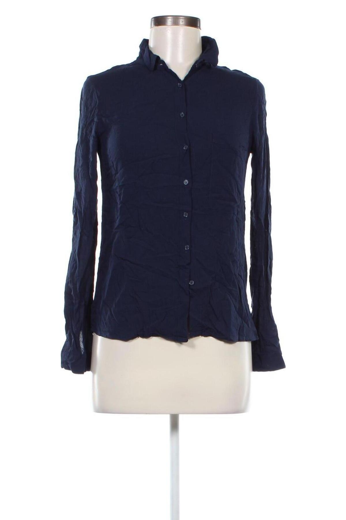 Damenbluse Pull&Bear, Größe S, Farbe Blau, Preis € 4,49