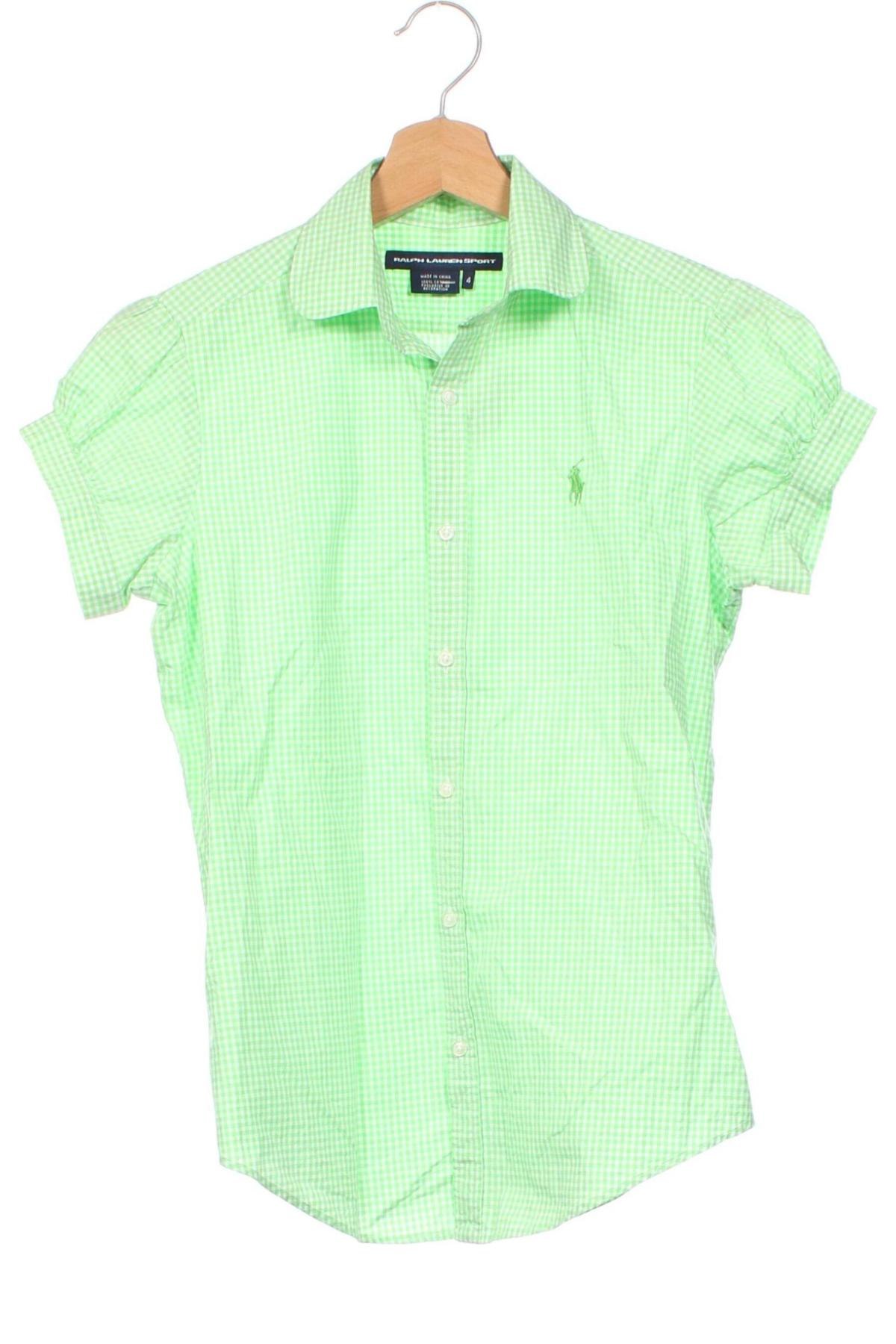 Cămașă de femei Ralph Lauren Sport, Mărime XS, Culoare Verde, Preț 134,99 Lei