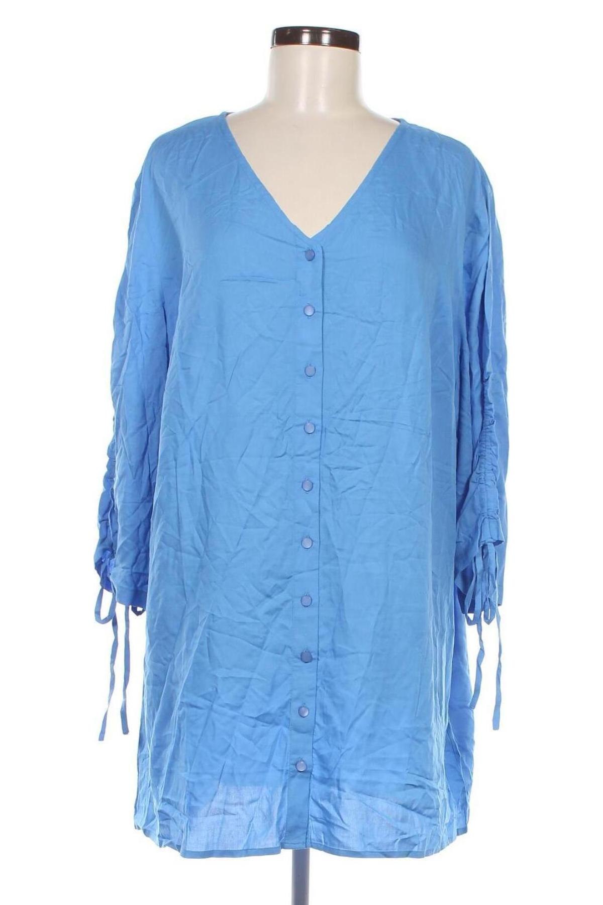 Damenbluse Sheego, Größe XXL, Farbe Blau, Preis € 12,49