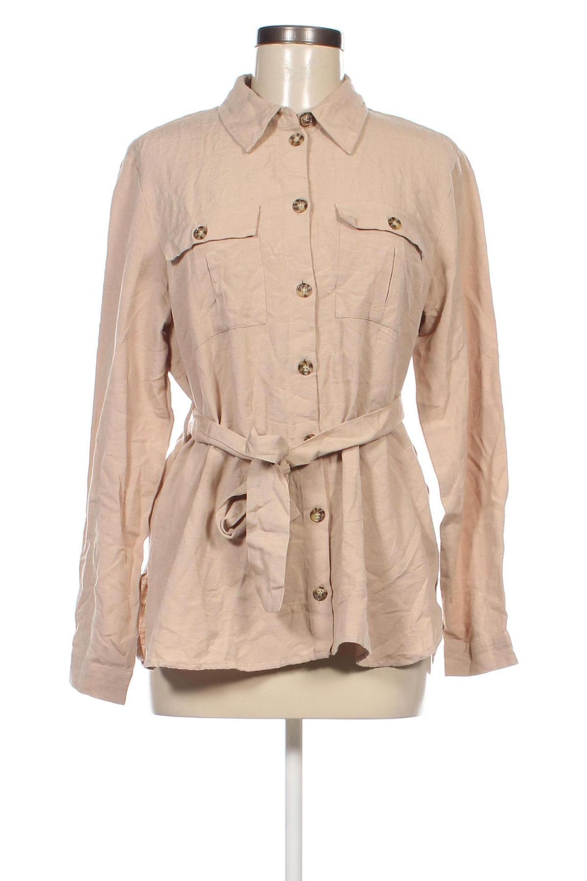 Damenbluse VILA, Größe M, Farbe Beige, Preis € 6,99