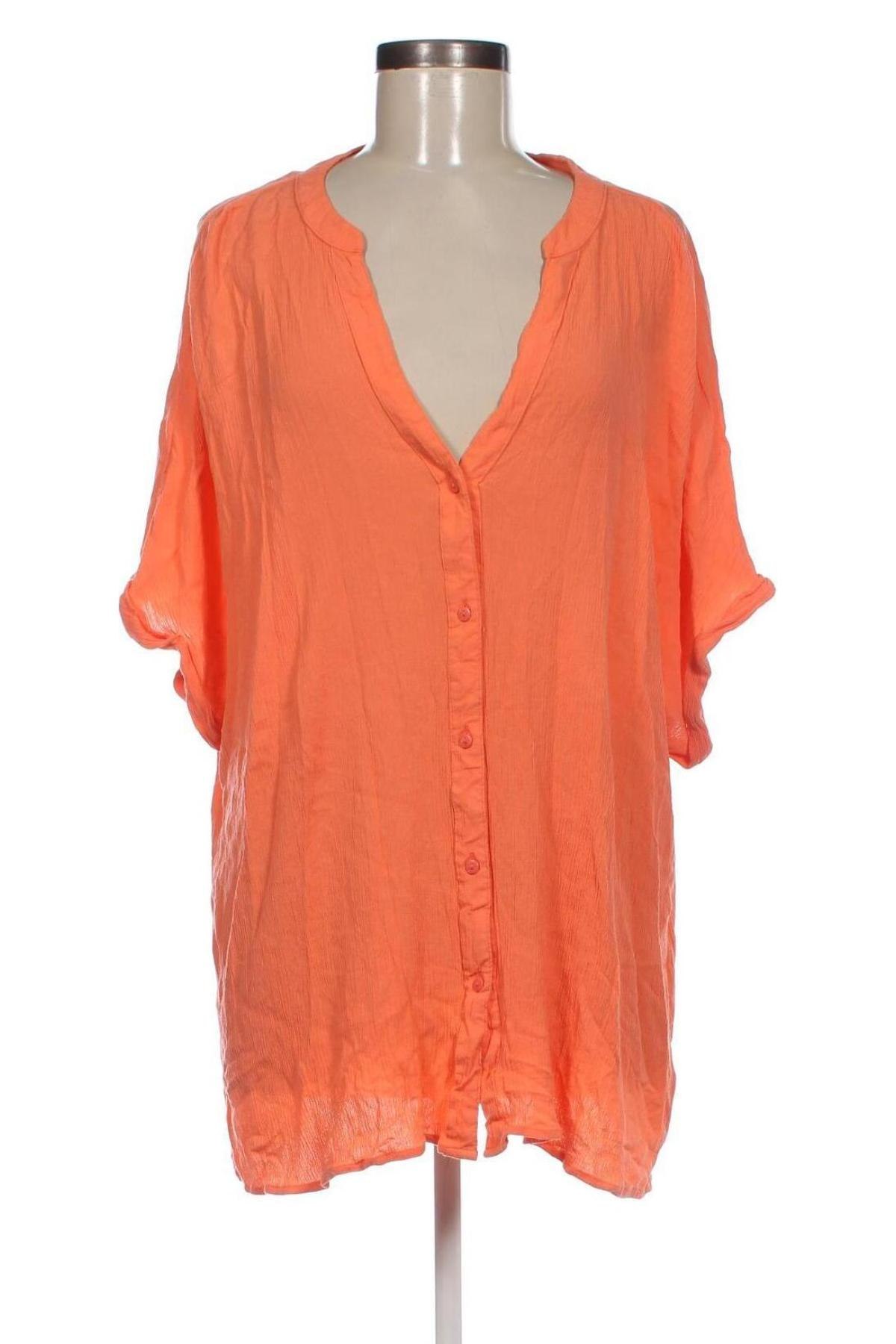 Damenbluse Zizzi, Größe XXL, Farbe Orange, Preis € 7,67